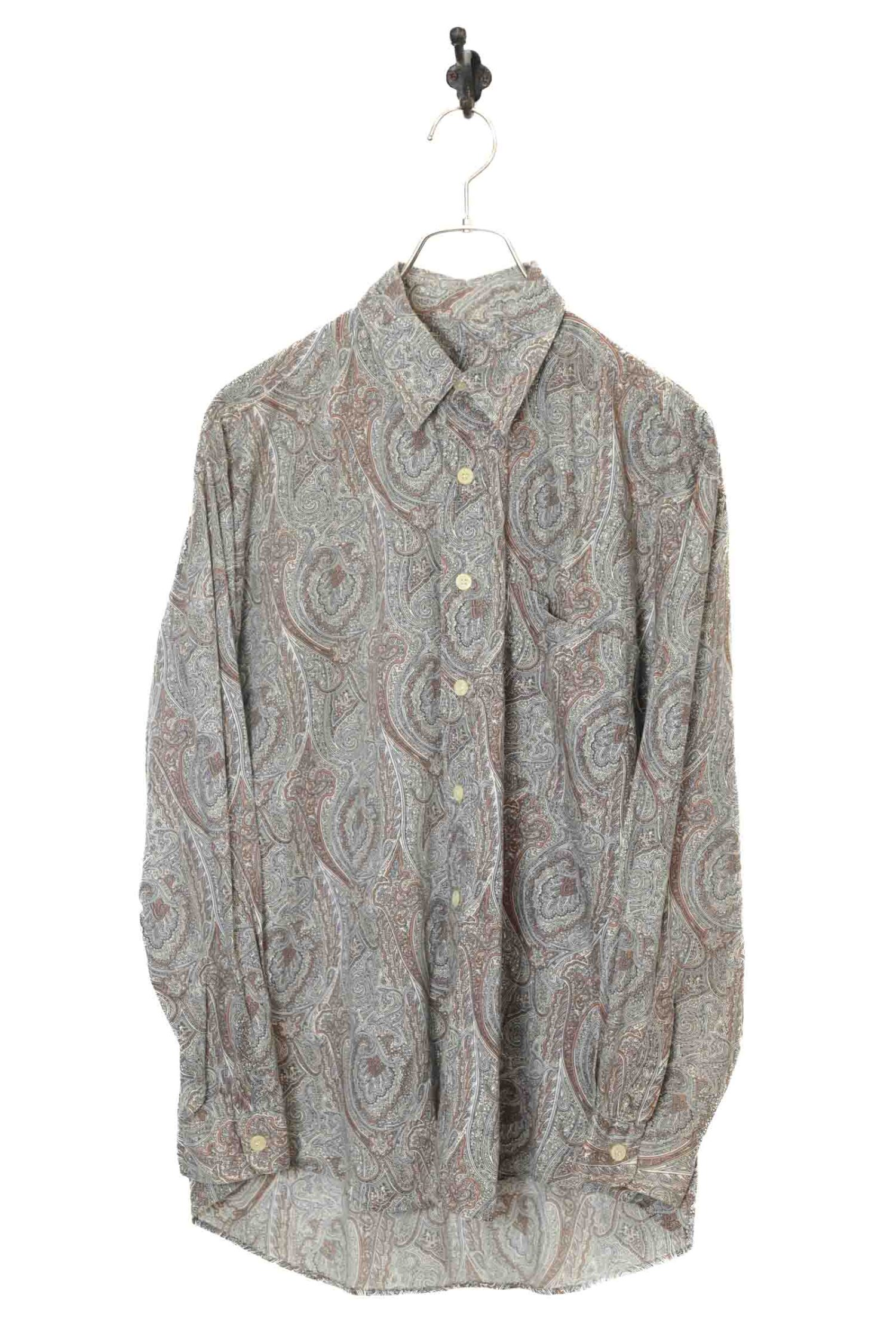 VINTAGE PRINTED SHIRT/L