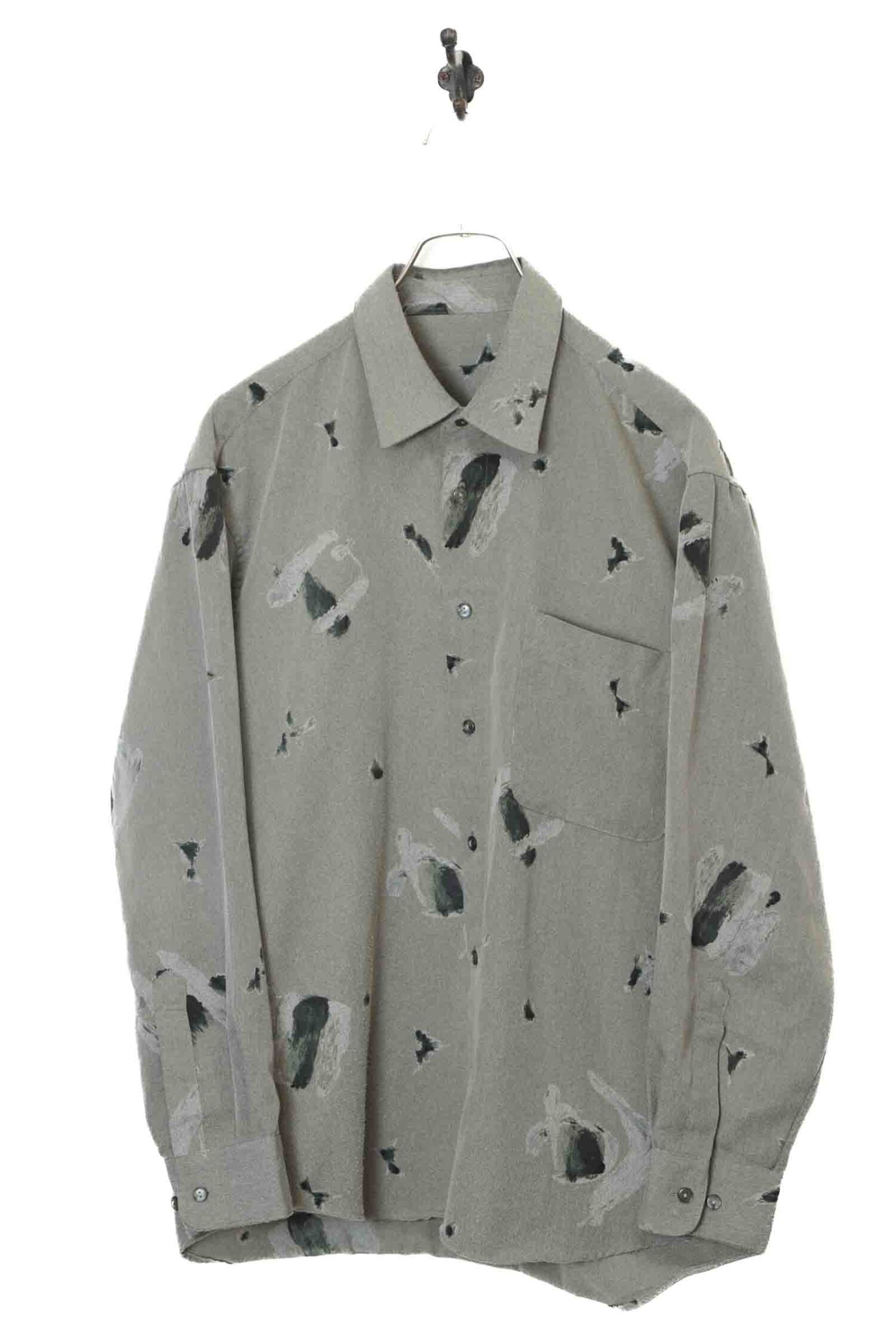 VINTAGE PRINTED SHIRT/L