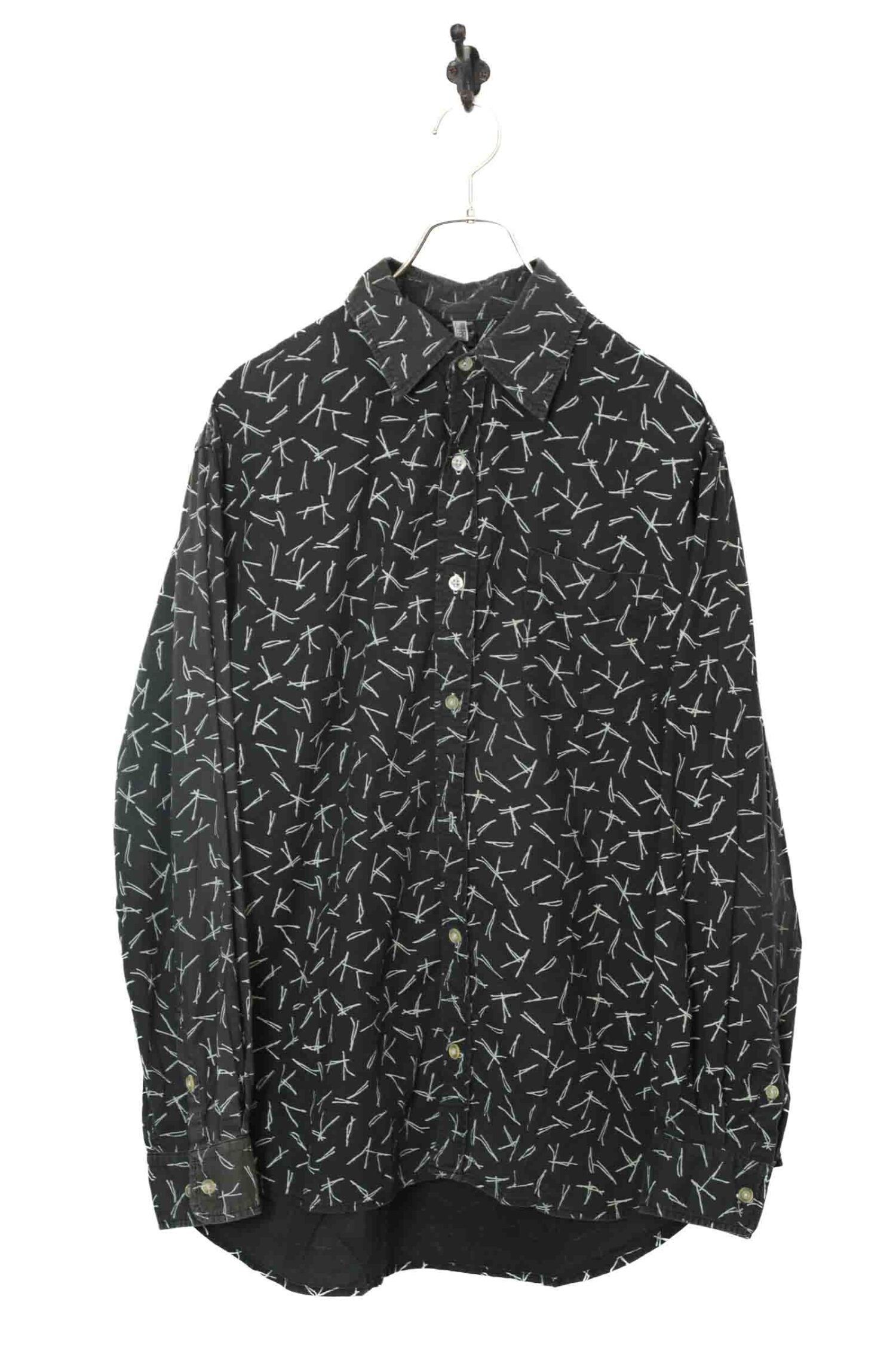 VINTAGE PRINTED SHIRT/XL