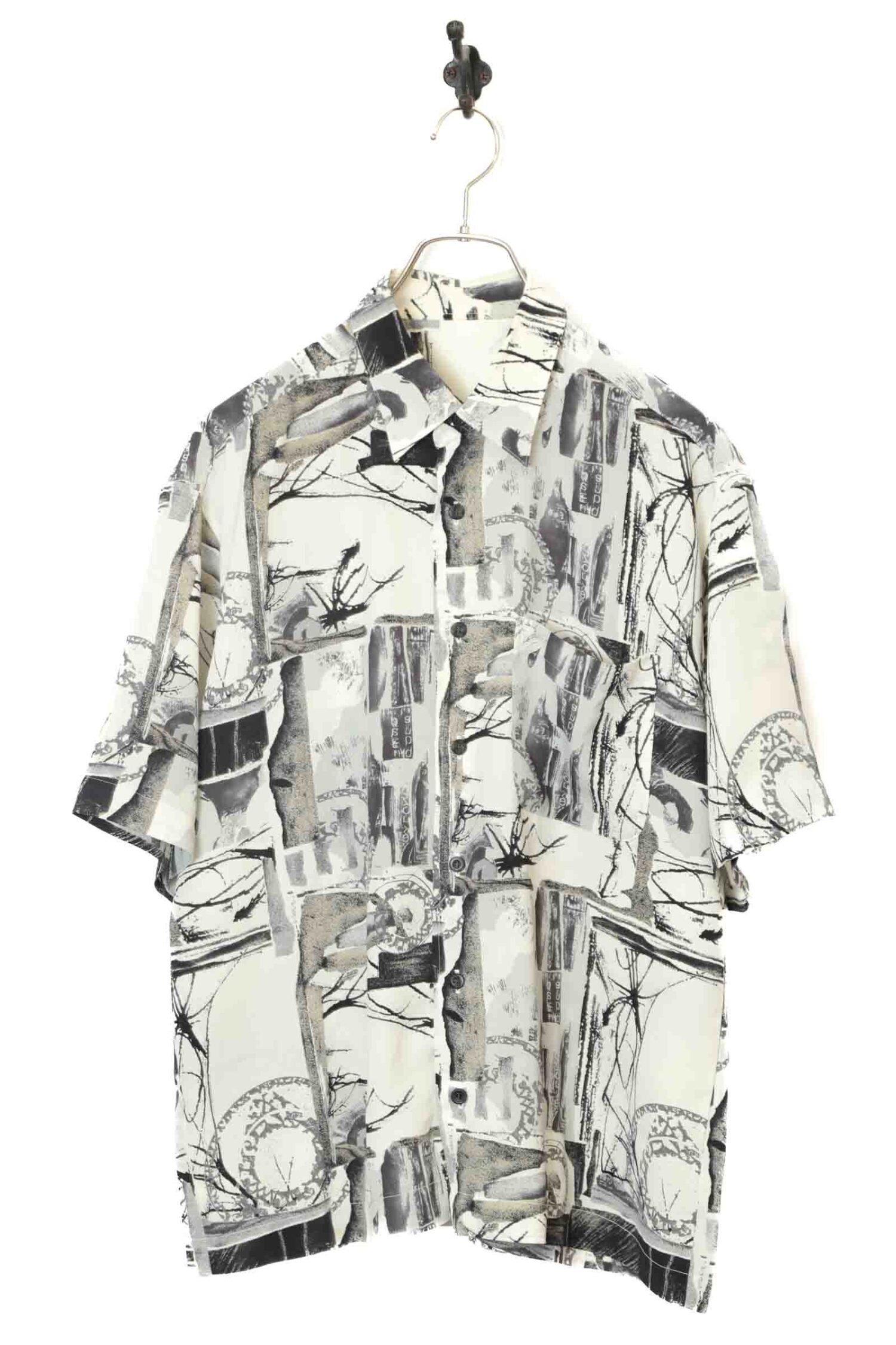 VINTAGE PRINTED SHIRT/M