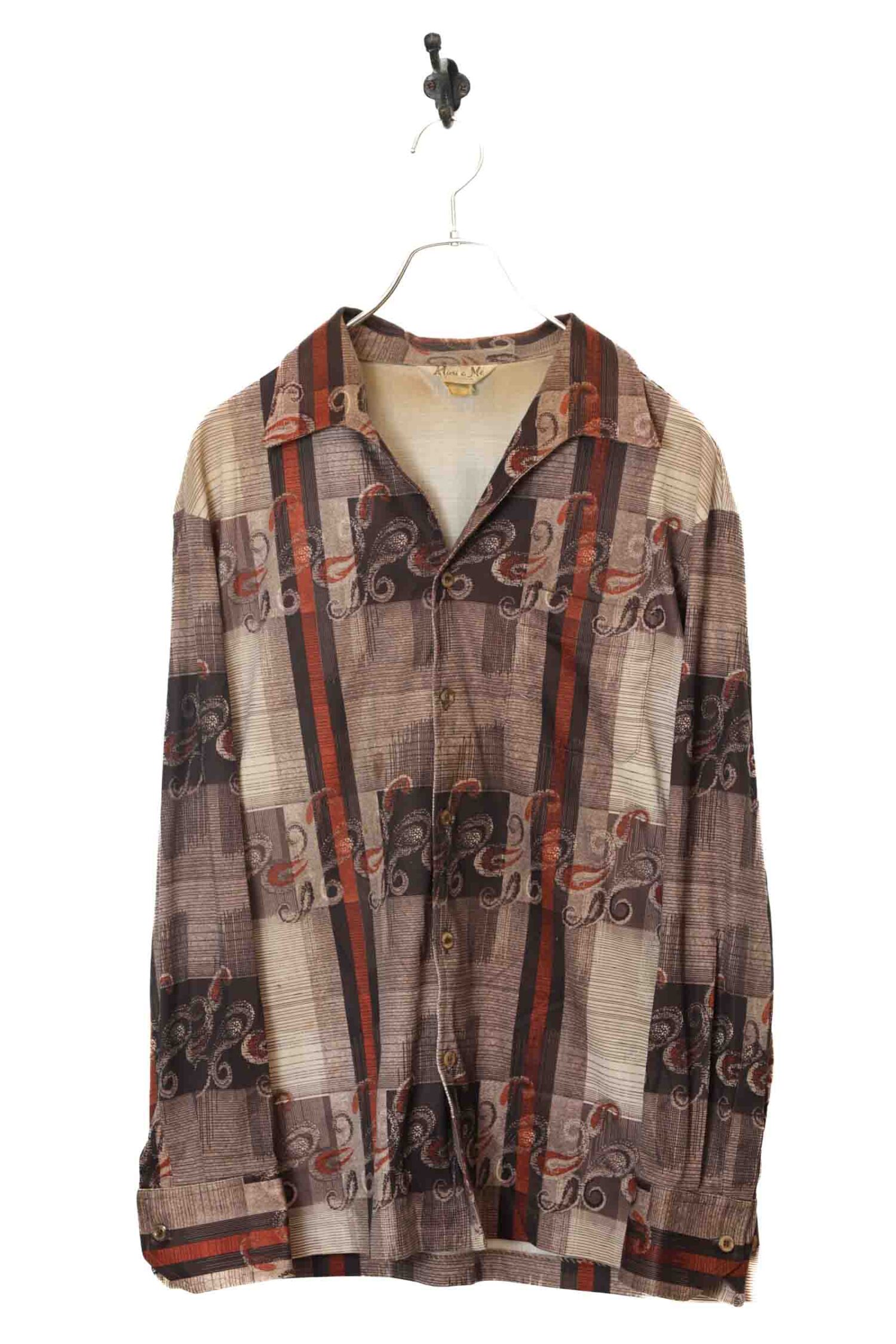 VINTAGE PRINTED SHIRT/L