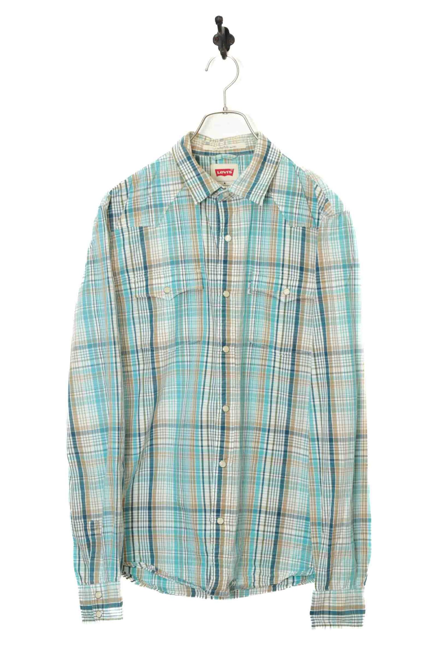 USED LEVI'S CHECK SHIRT/M