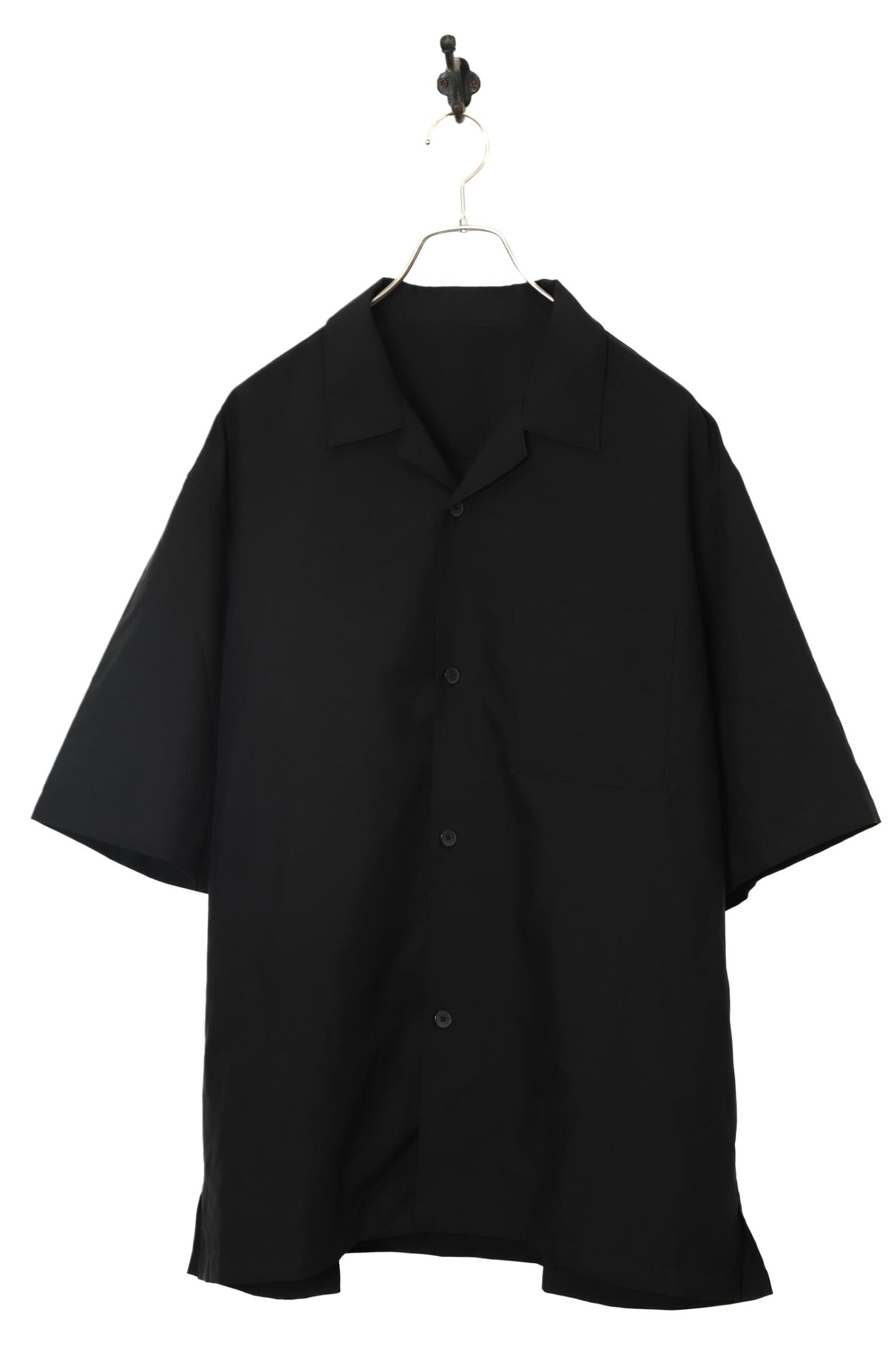 VINTAGE OPEN COLLAR SHIRT/XL