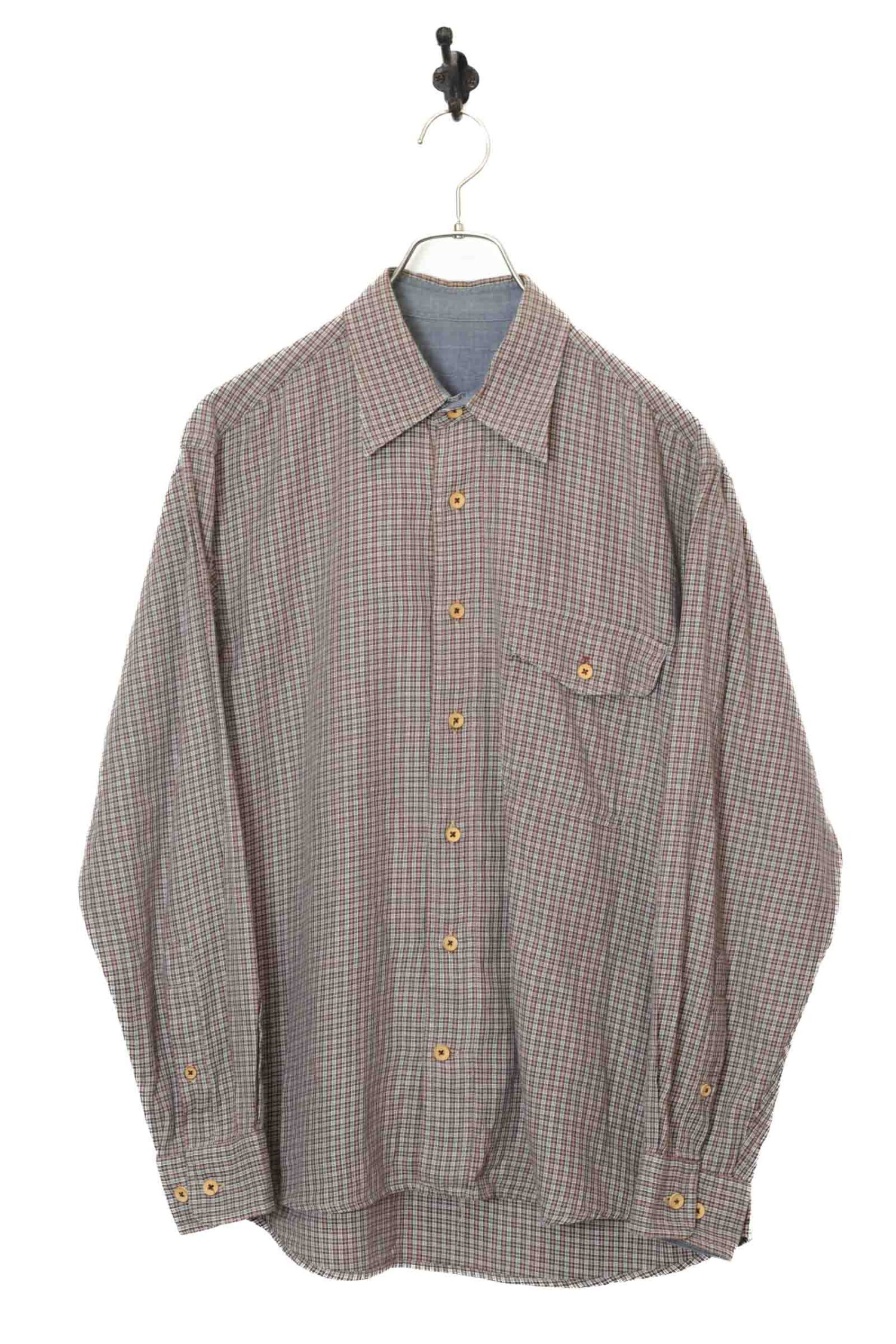 VINTAGE CHECK SHIRT/M