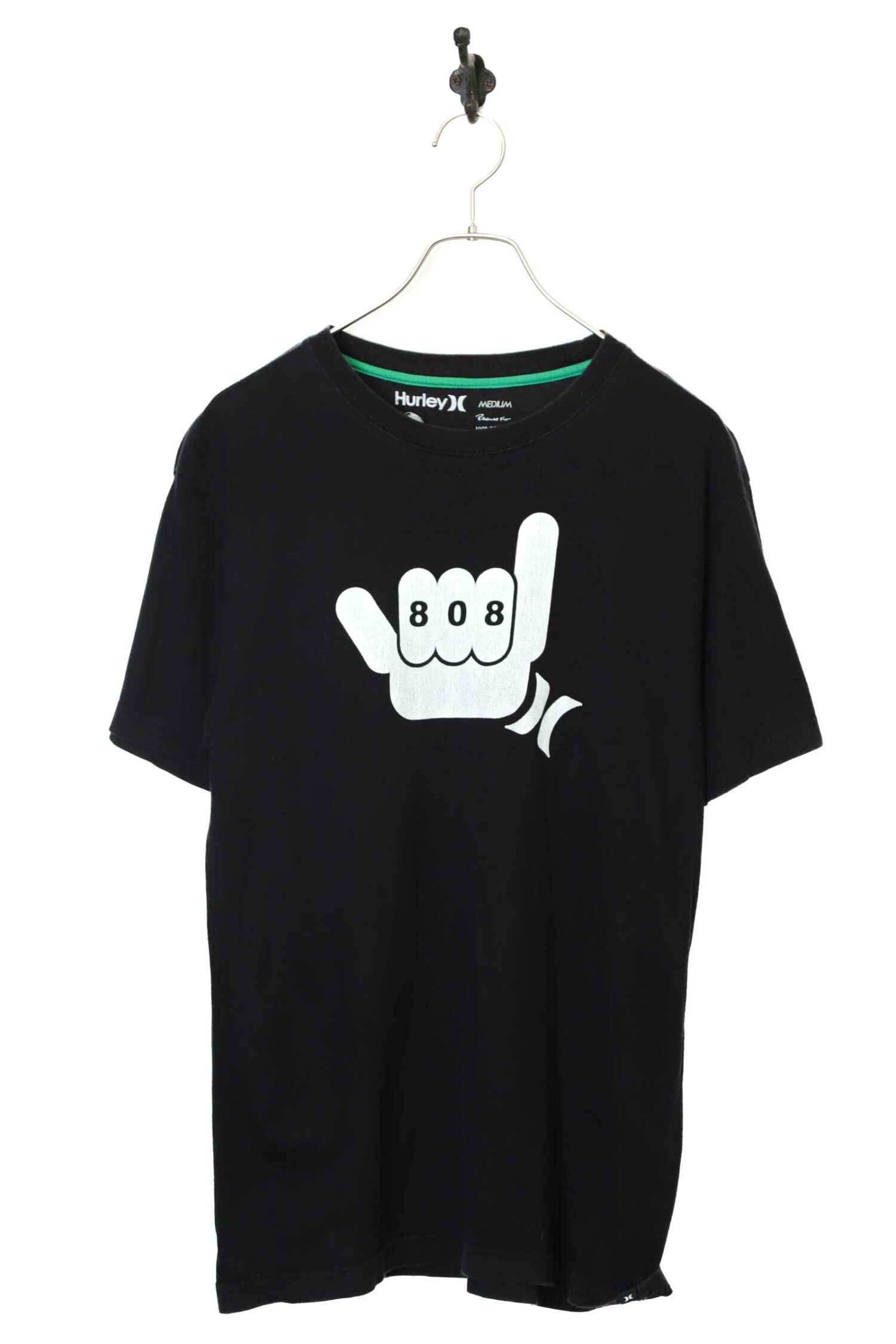 USED HURLEY PRINTED T-SHIRT/M
