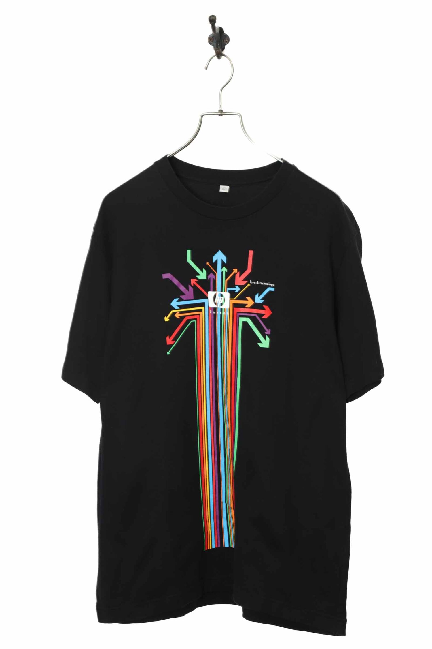 USED PRINTED T-SHIRT/L