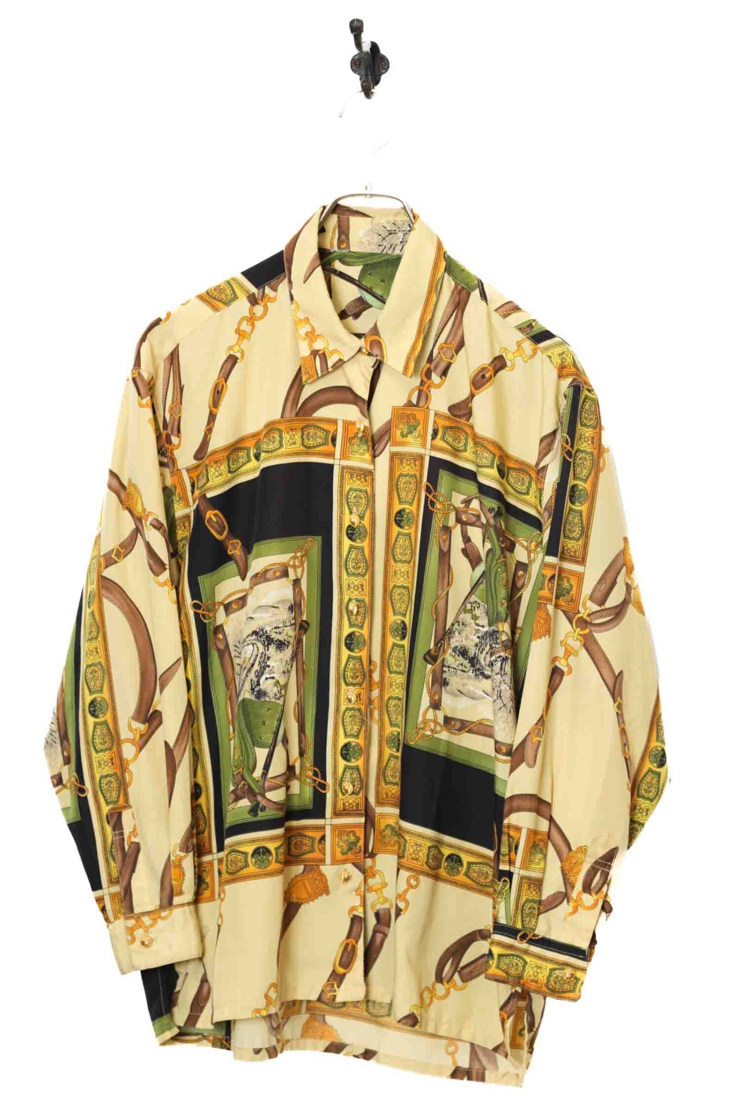 VINTAGE PRINTED SHIRT/L