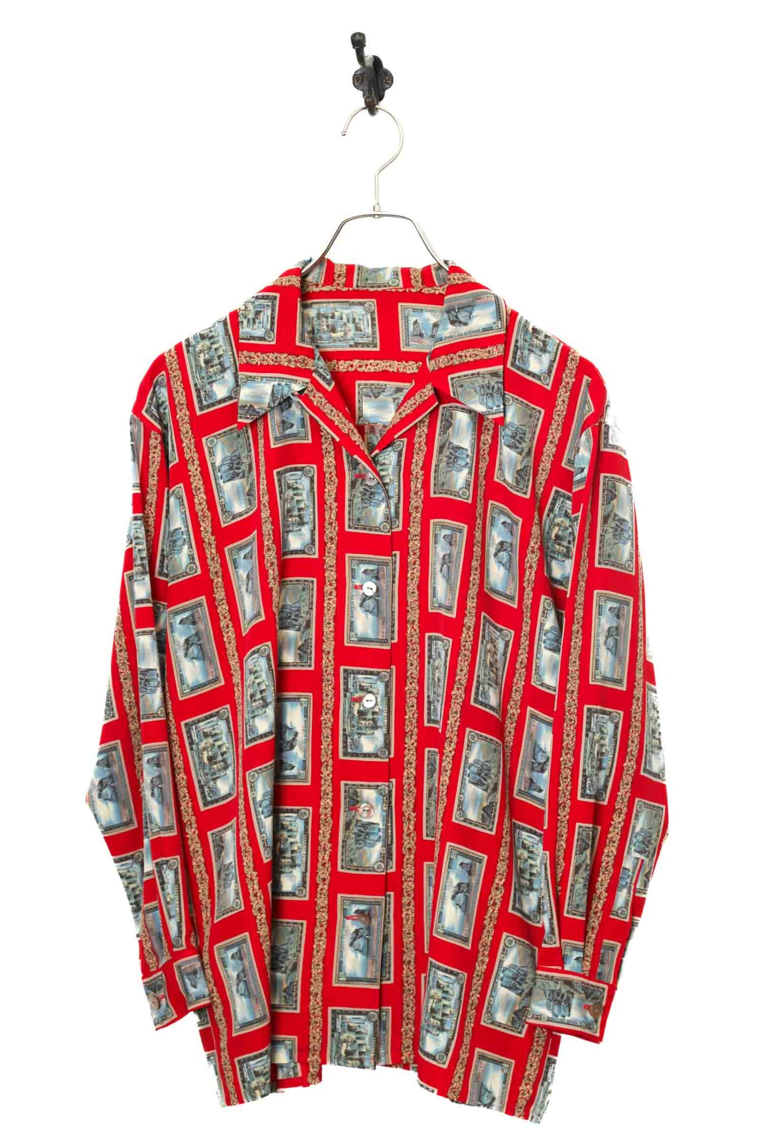 VINTAGE PRINTED SHIRT/M