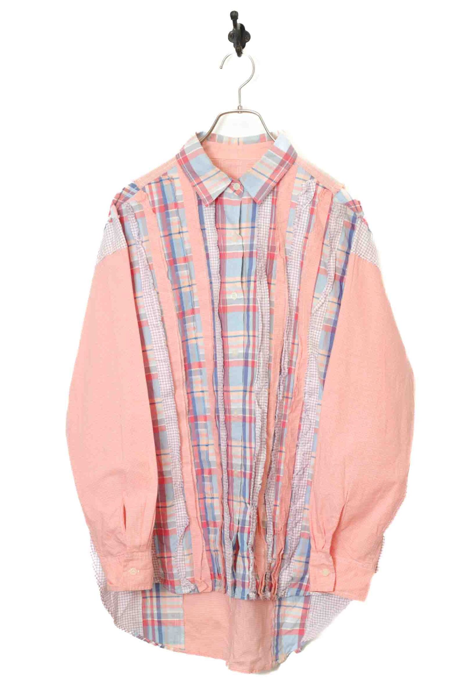 VINTAGE DESIGN CHECK SHIRT/XL