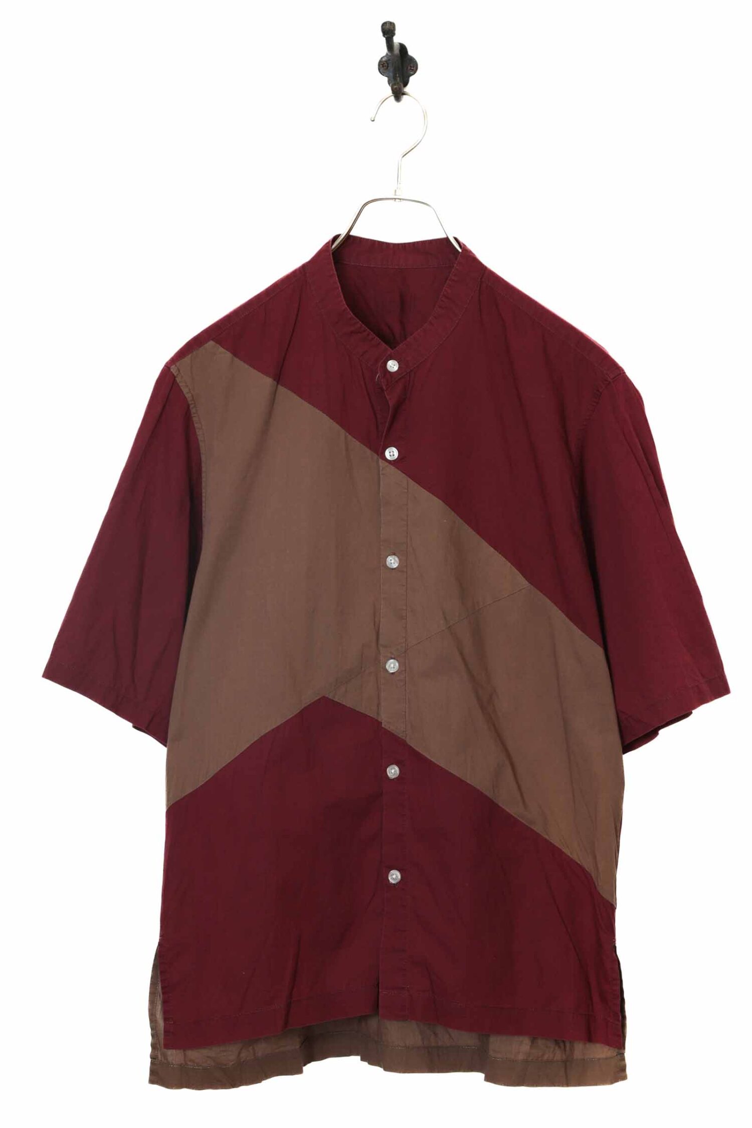 VINTAGE COLLARLESS SHIRT/M