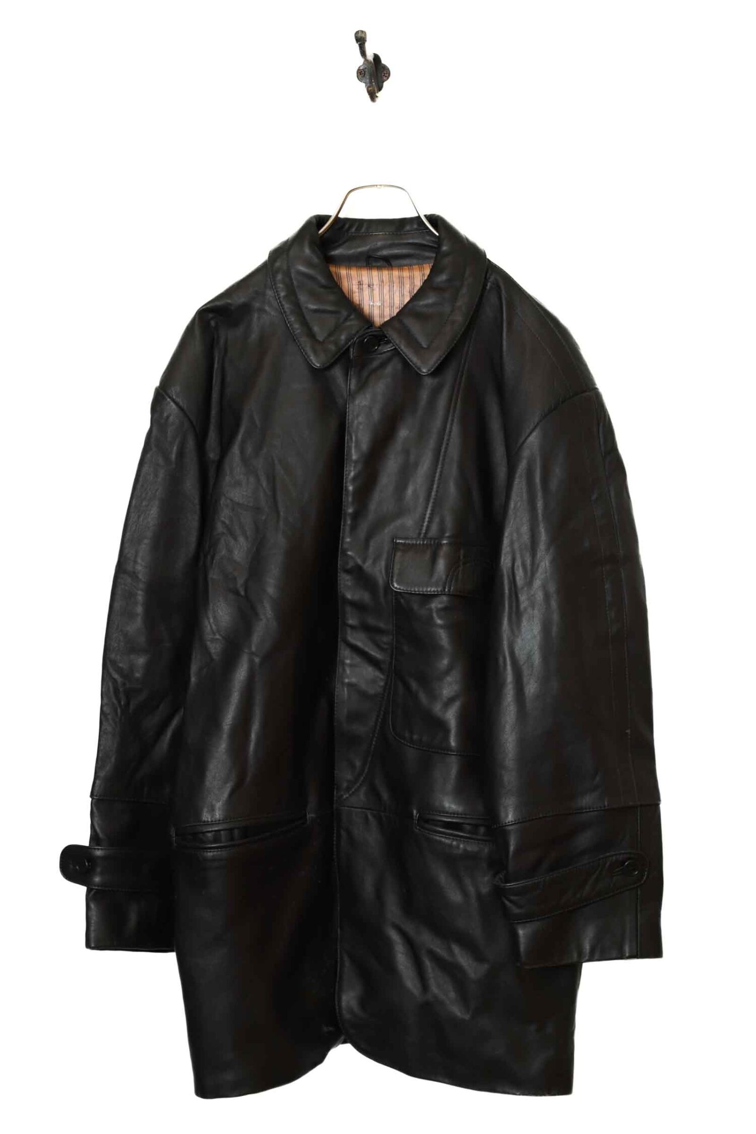 VINTAGE LEATHER JACKET/XL