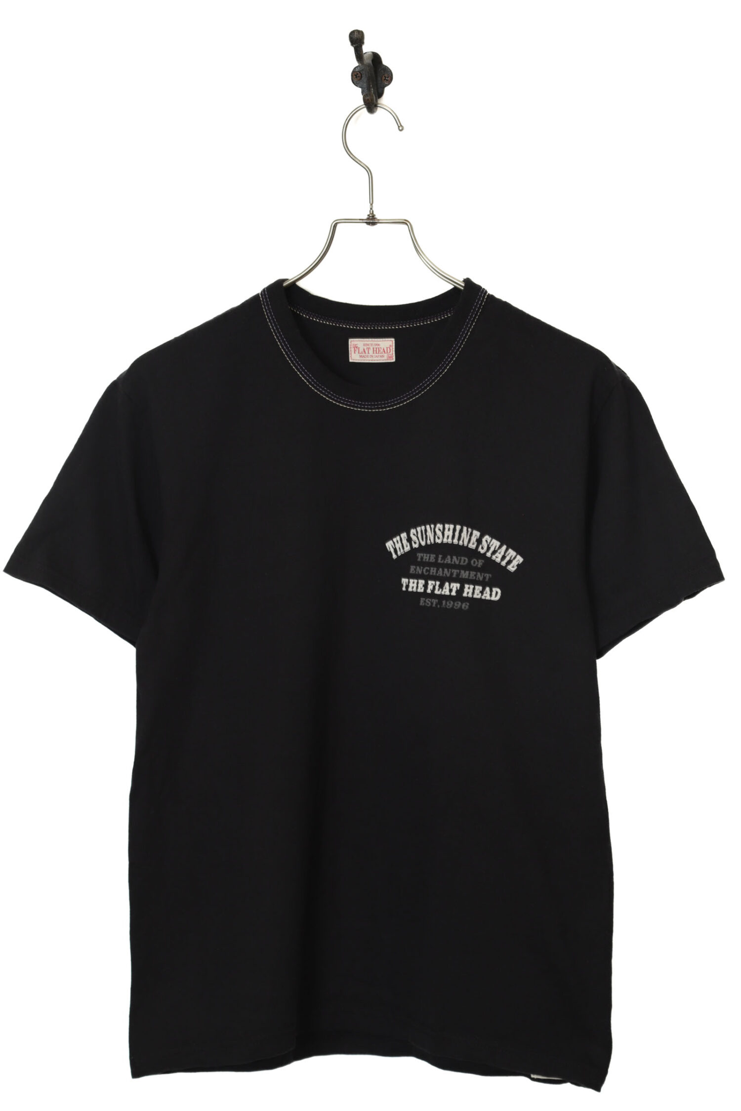 USED PRINTED T-SHIRT/FLAT HEAD/M