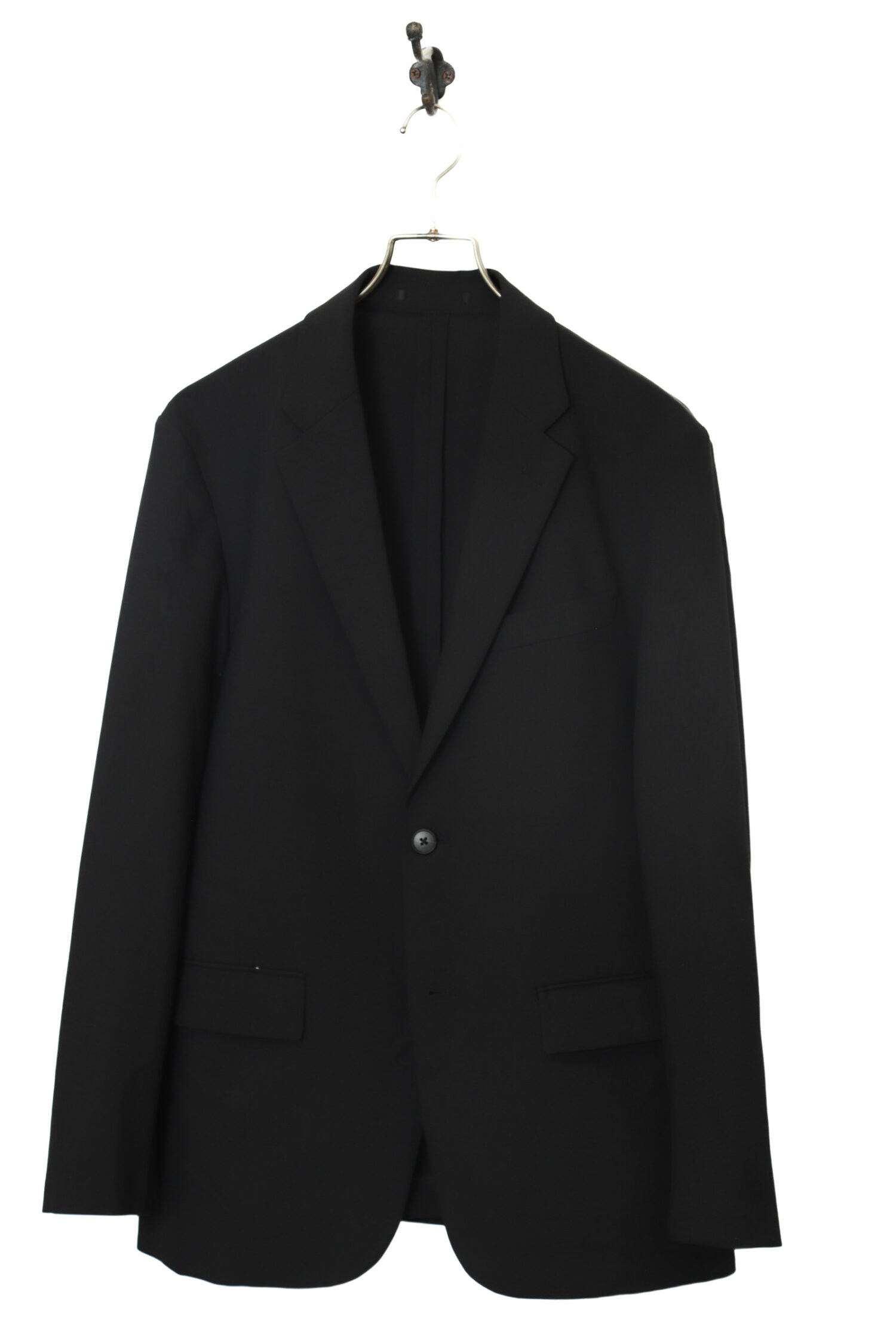 USED BLACK TAILORED JACKET/M