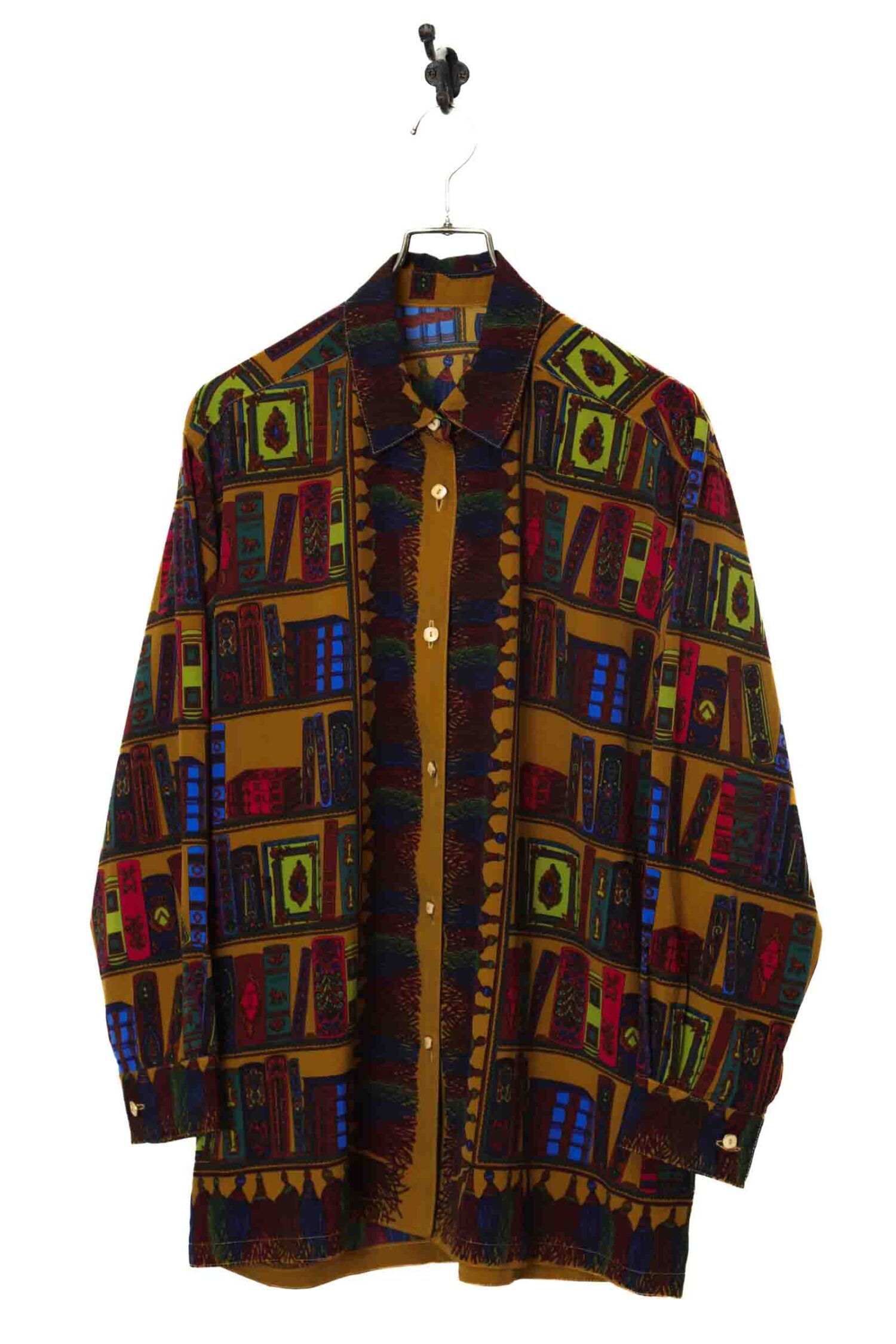 VINTAGE PRINTED SHIRT/L