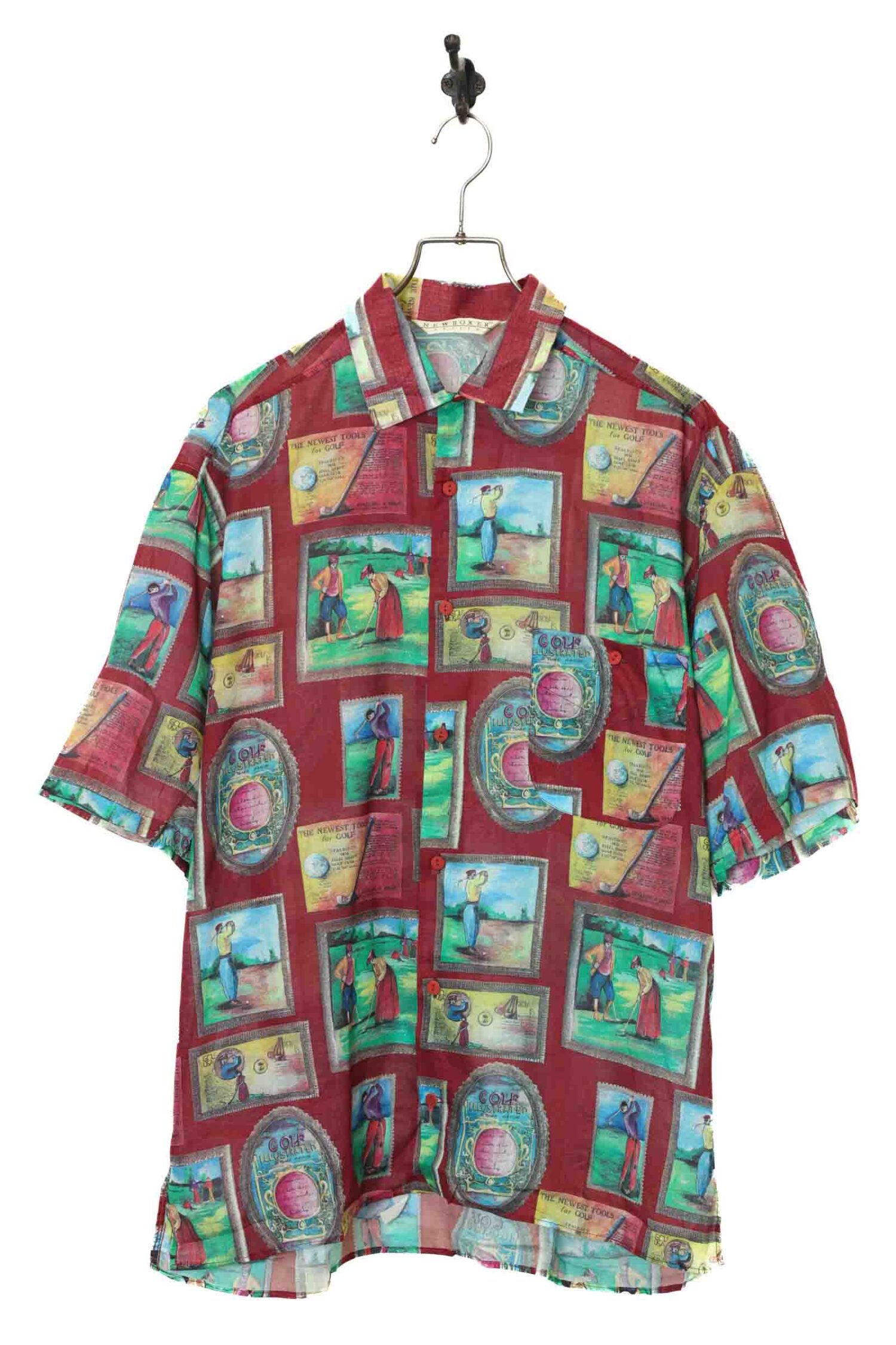 USED NEW BOXER PRINTED SHIRT/XL