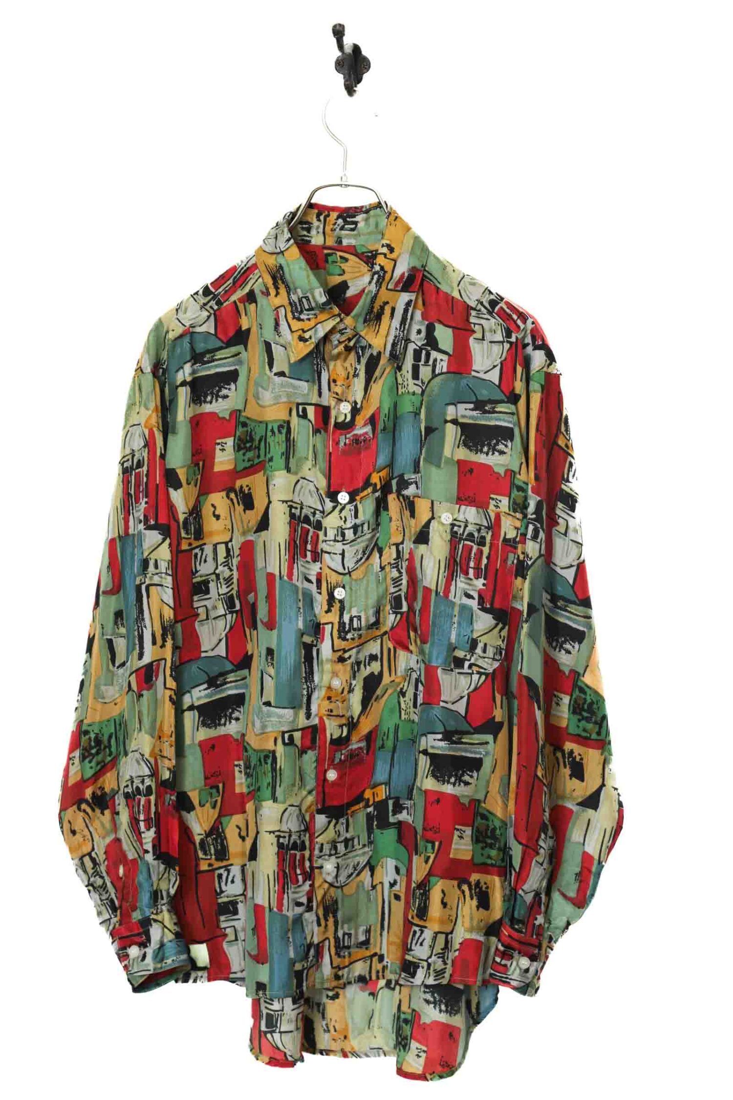 VINTAGE PRINTED SHIRT/XL