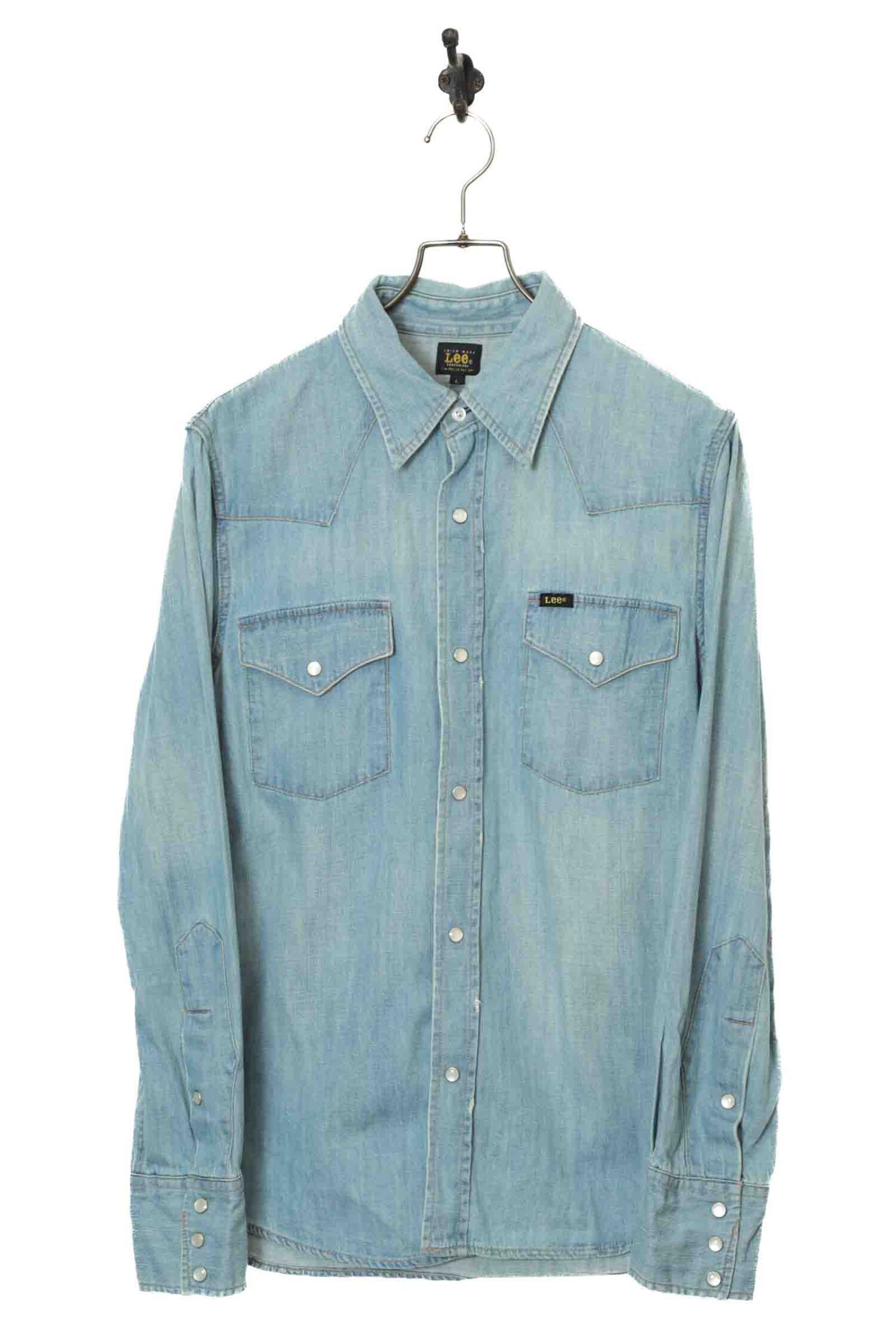 USED LEE DENIM SHIRT/M