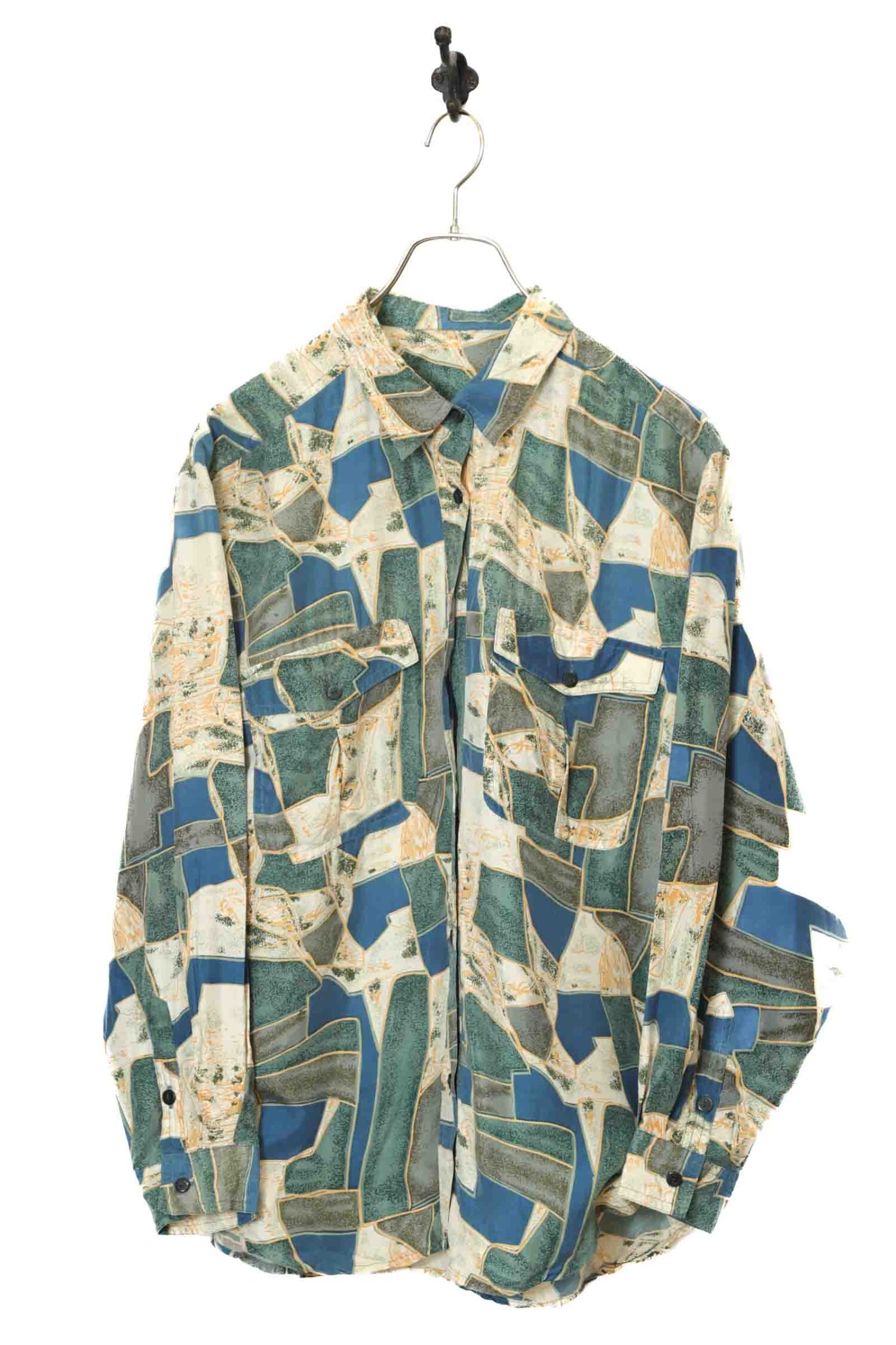 VINTAGE PRINTED SHIRT/L