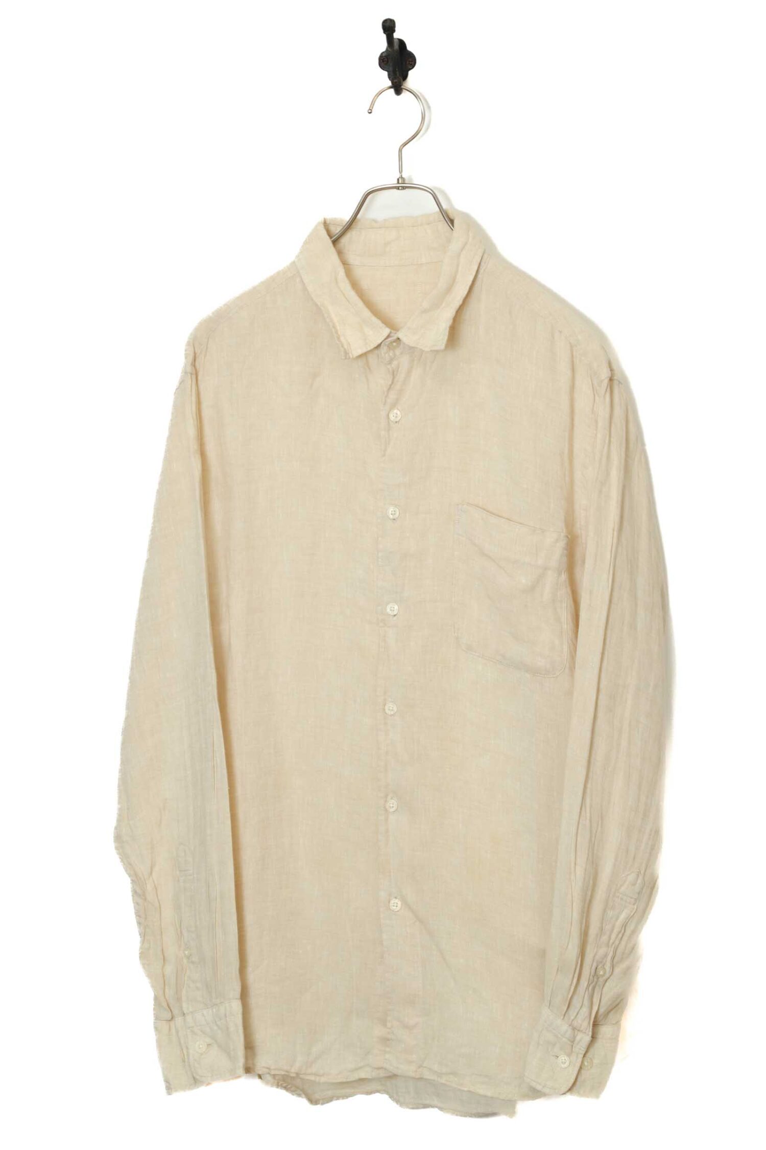 VINTAGE LINEN SHIRT/L