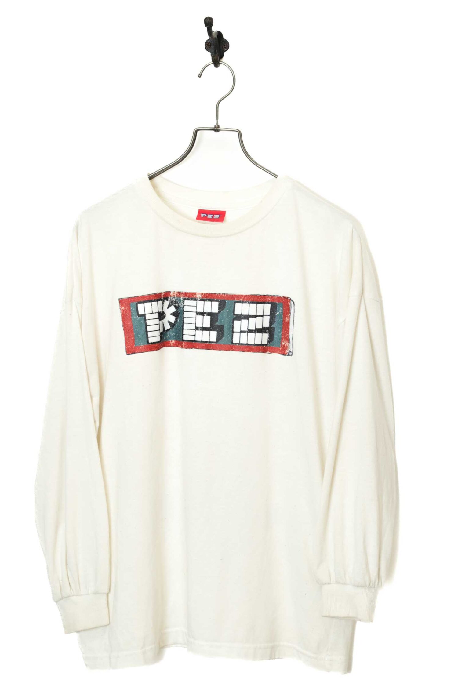 USED PRINTED LONG SLEEVE T-SHIRT/L