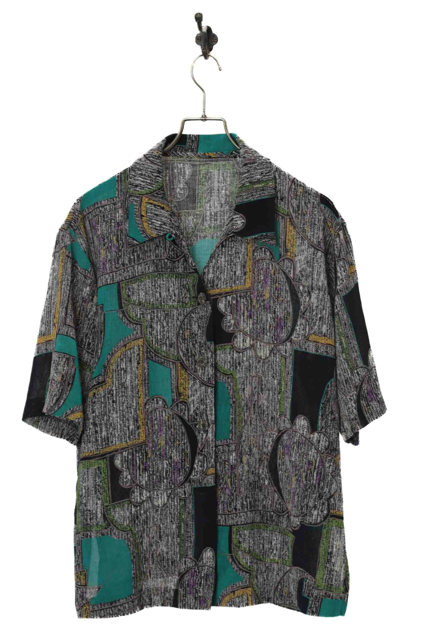 VINTAGE PRINTED SHIRT/XL