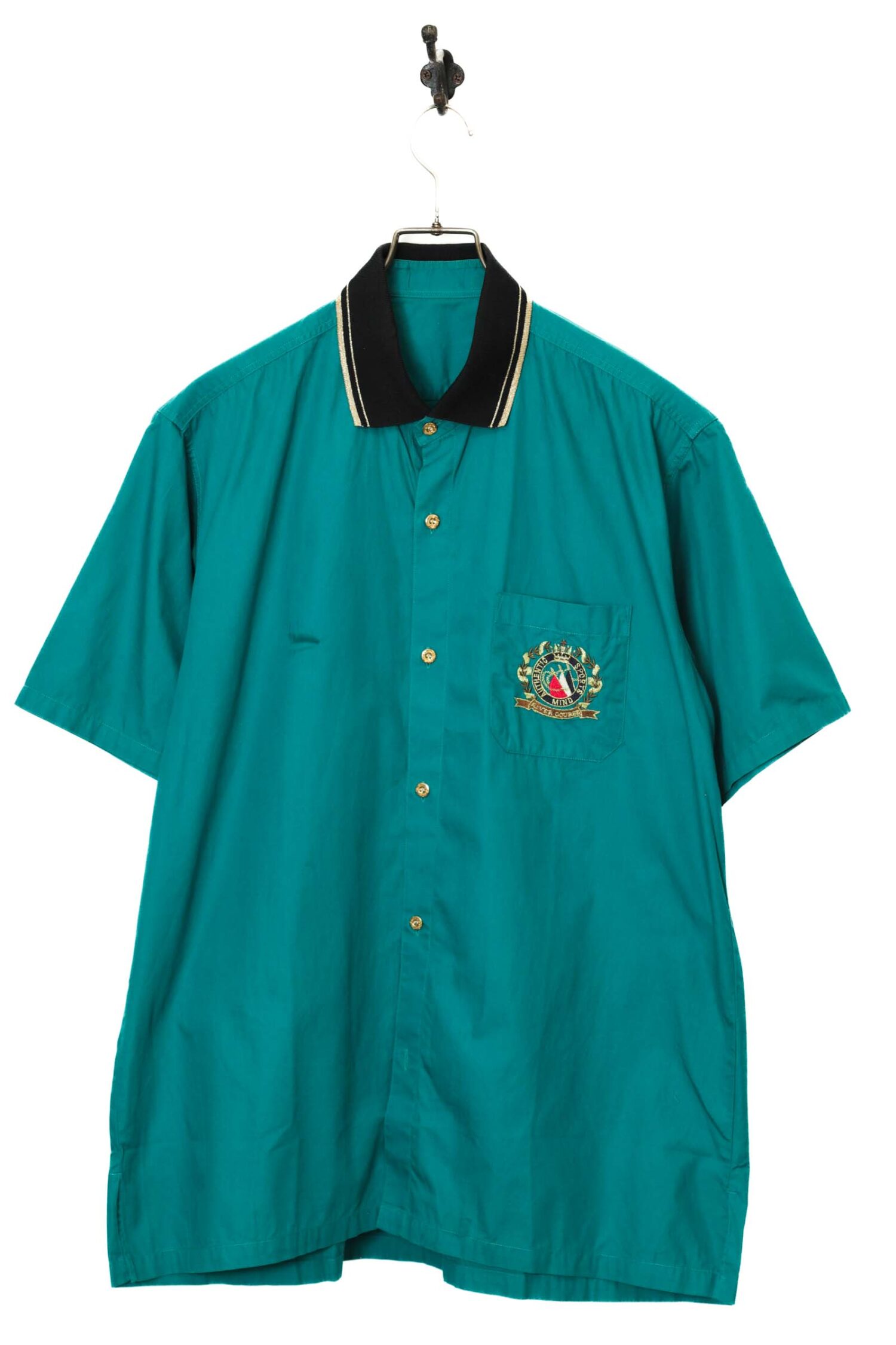 USED EMBROIDERY SHIRT/L