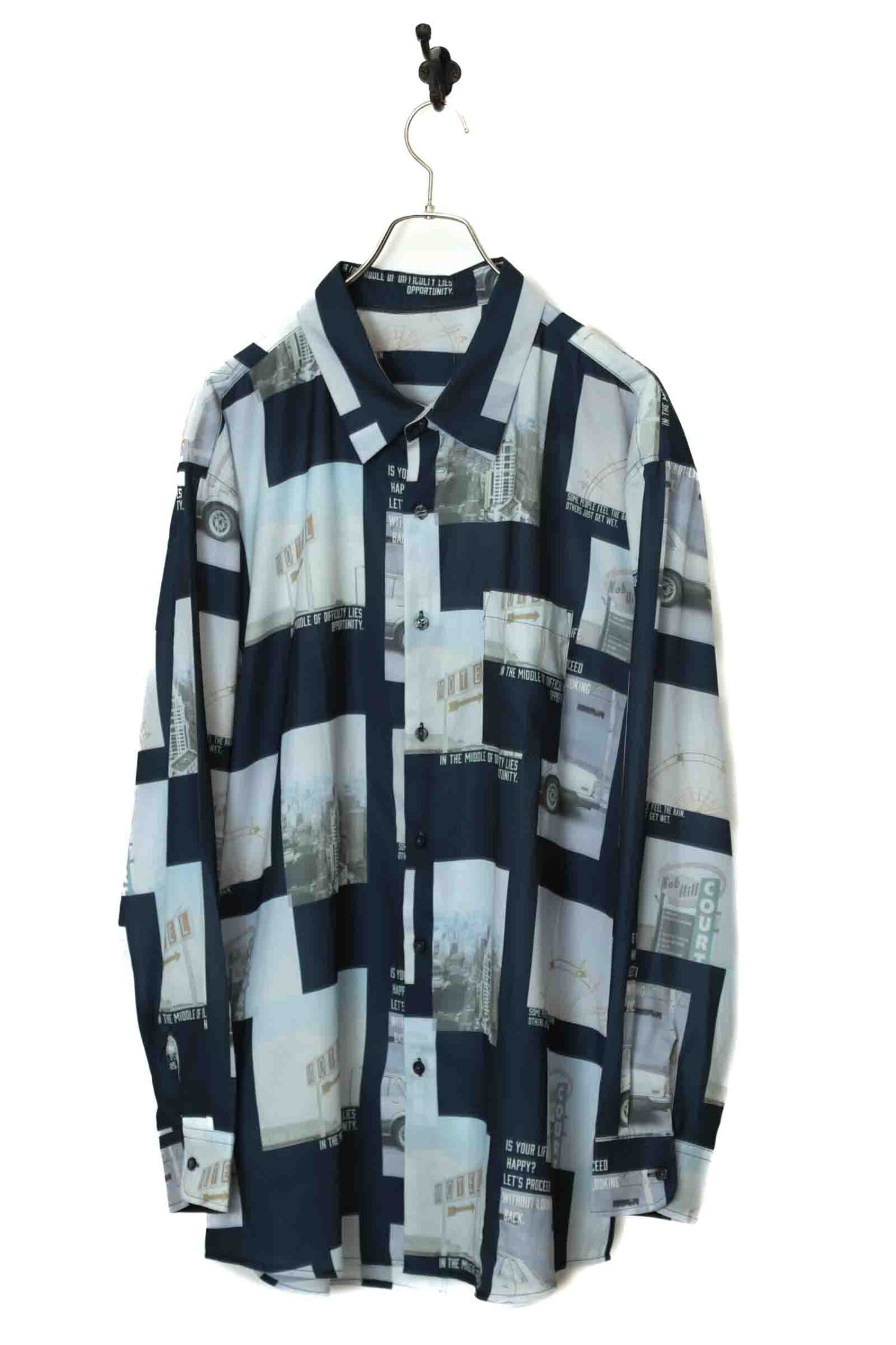 VINTAGE PRINTED SHIRT/XL
