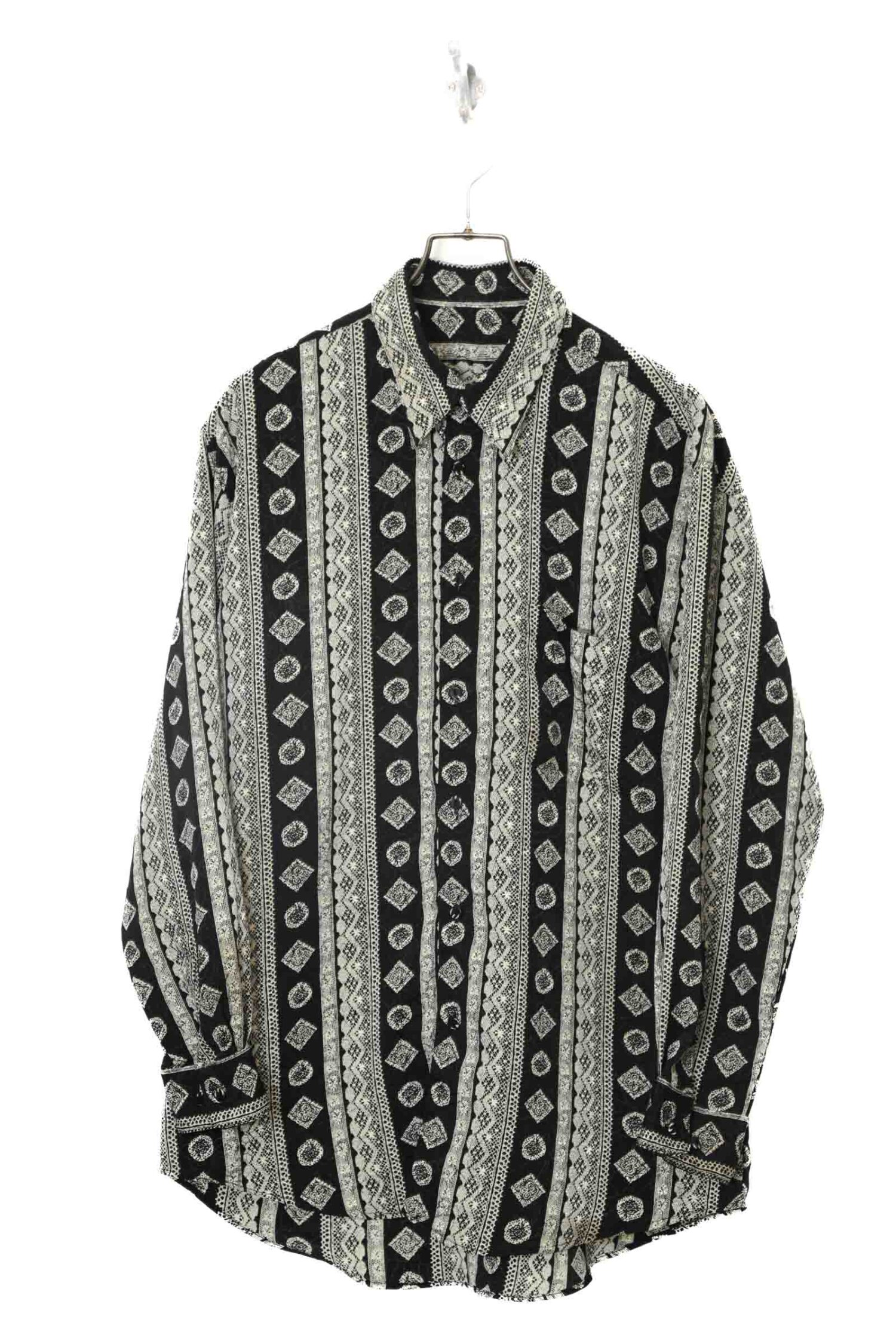 VINTAGE PRINTED SHIRT/L
