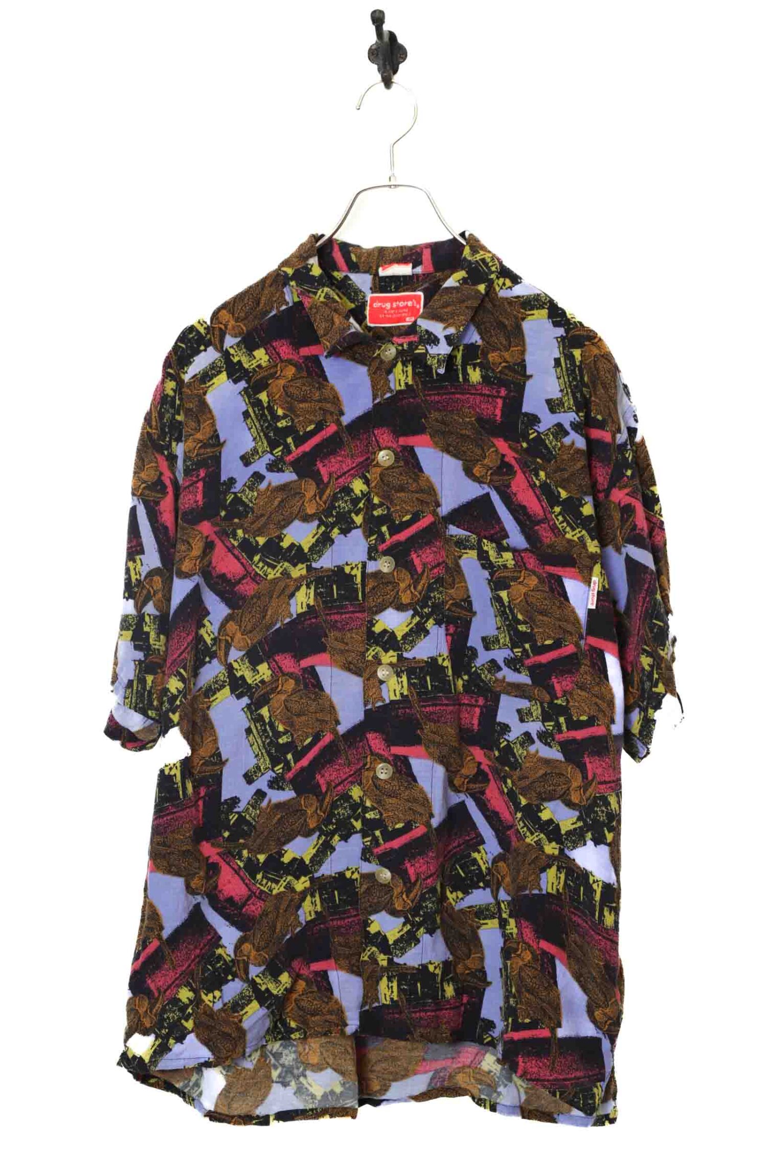 USED DRUG STORE'S PRINTED SHIRT/XL