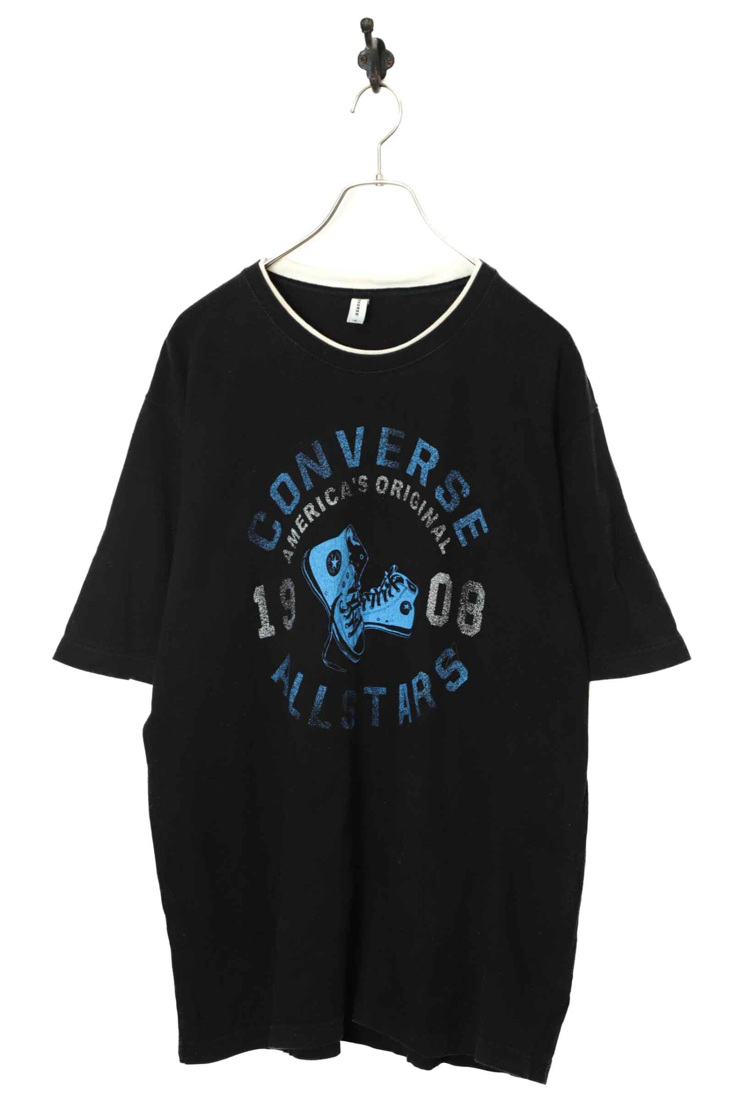 USED CONVERSE PRINTED T-SHIRT/L