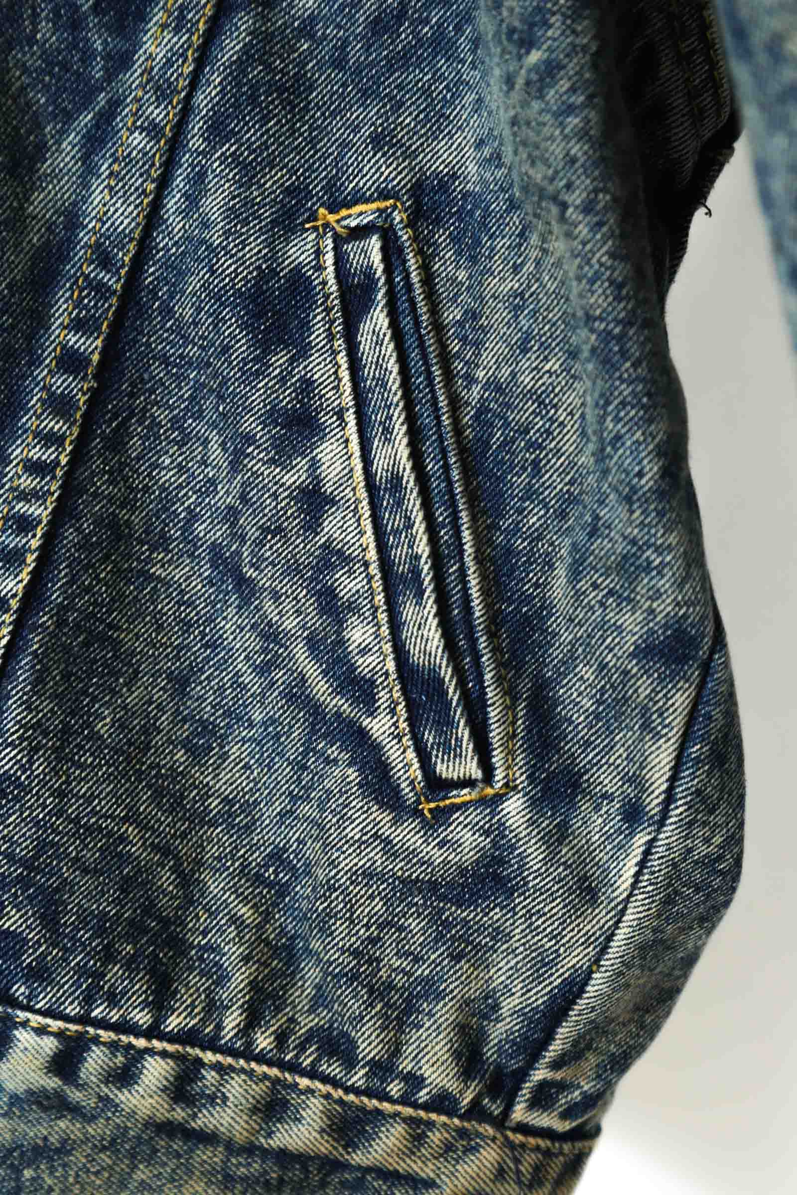ジャケット・アウター Used/denim jacket Alexander Wang Shrunken Denim Jacket | Blue | FARFETCH
