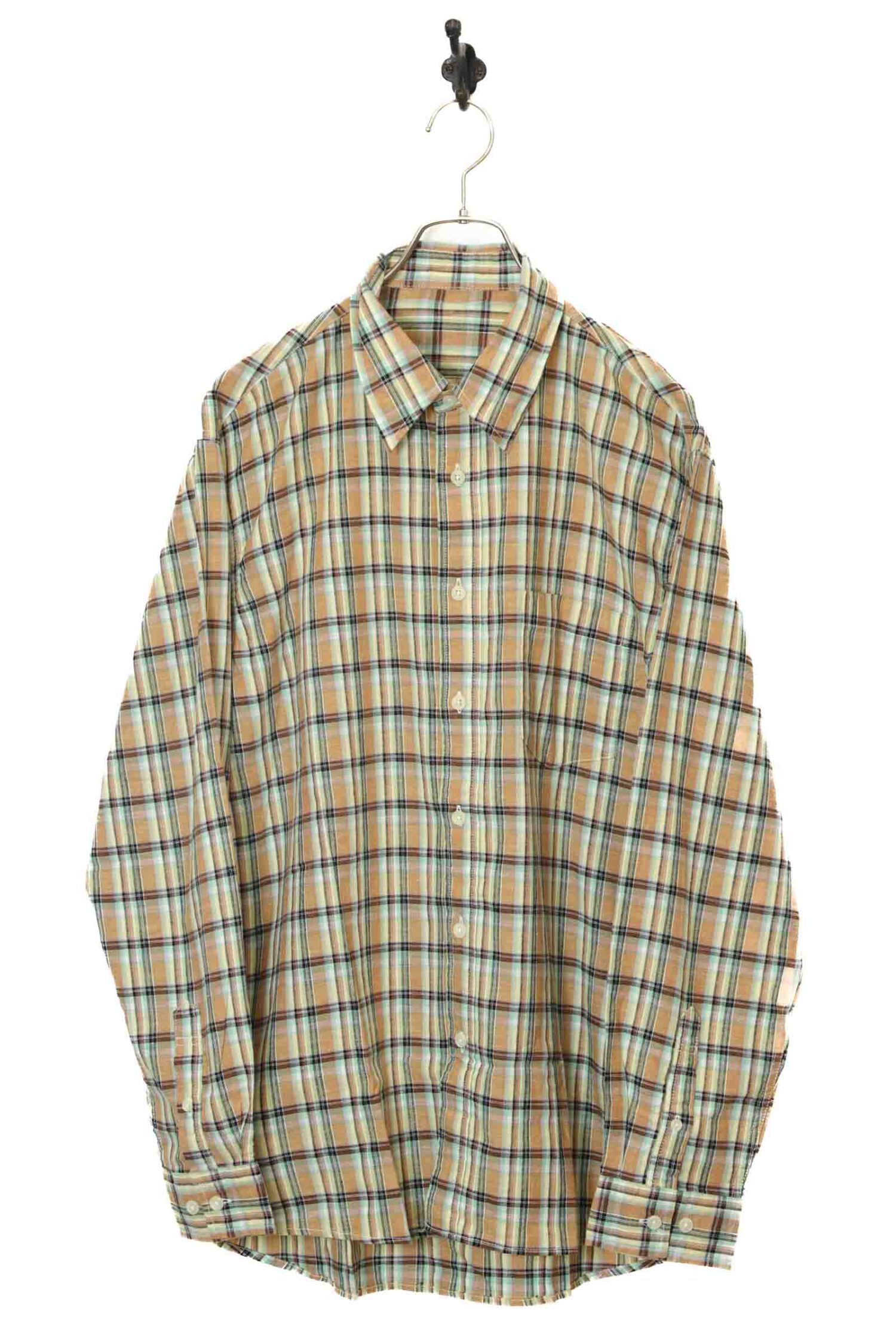VINTAGE CHECK SHIRT/L