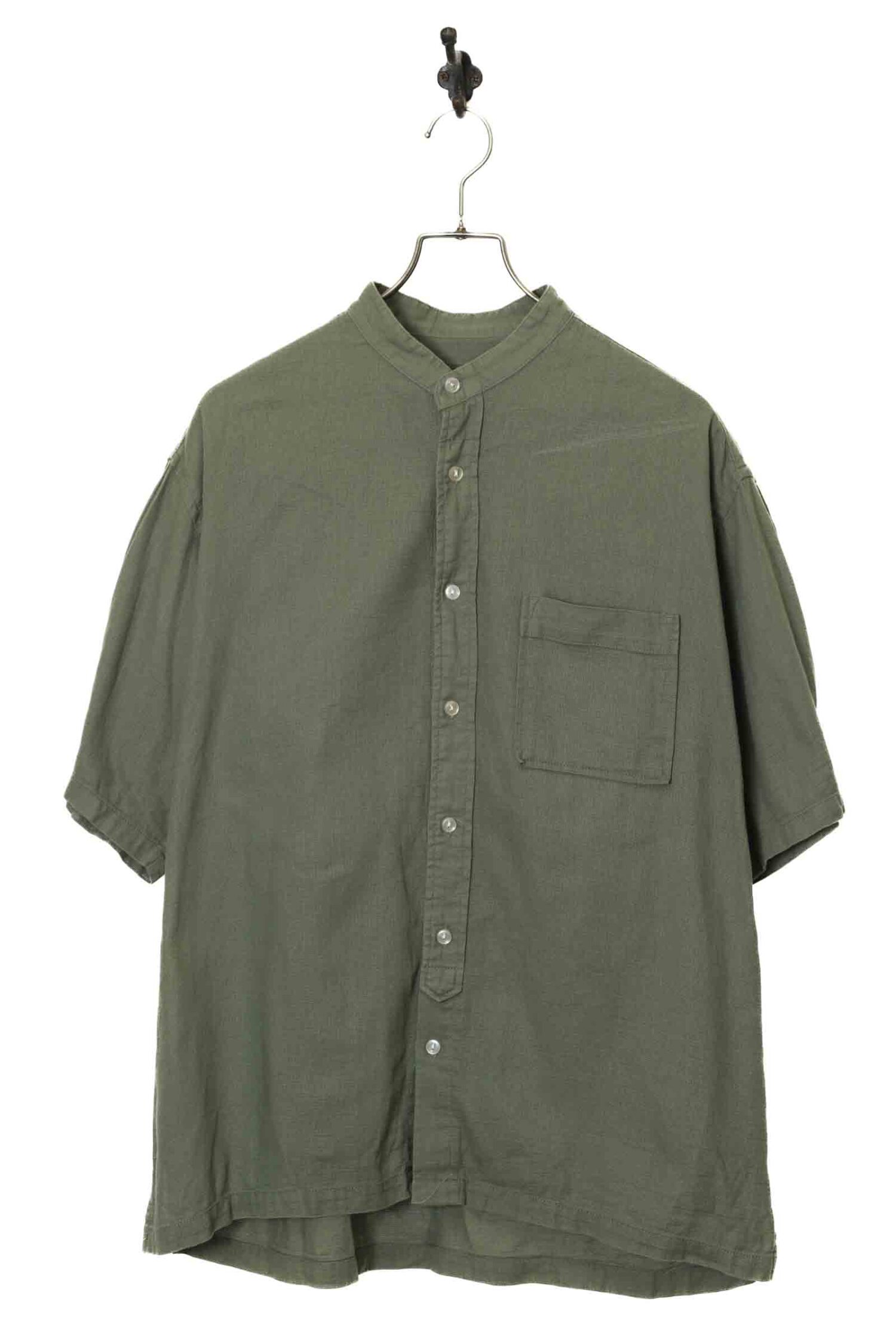 VINTAGE COLLARLESS SHIRT/XL