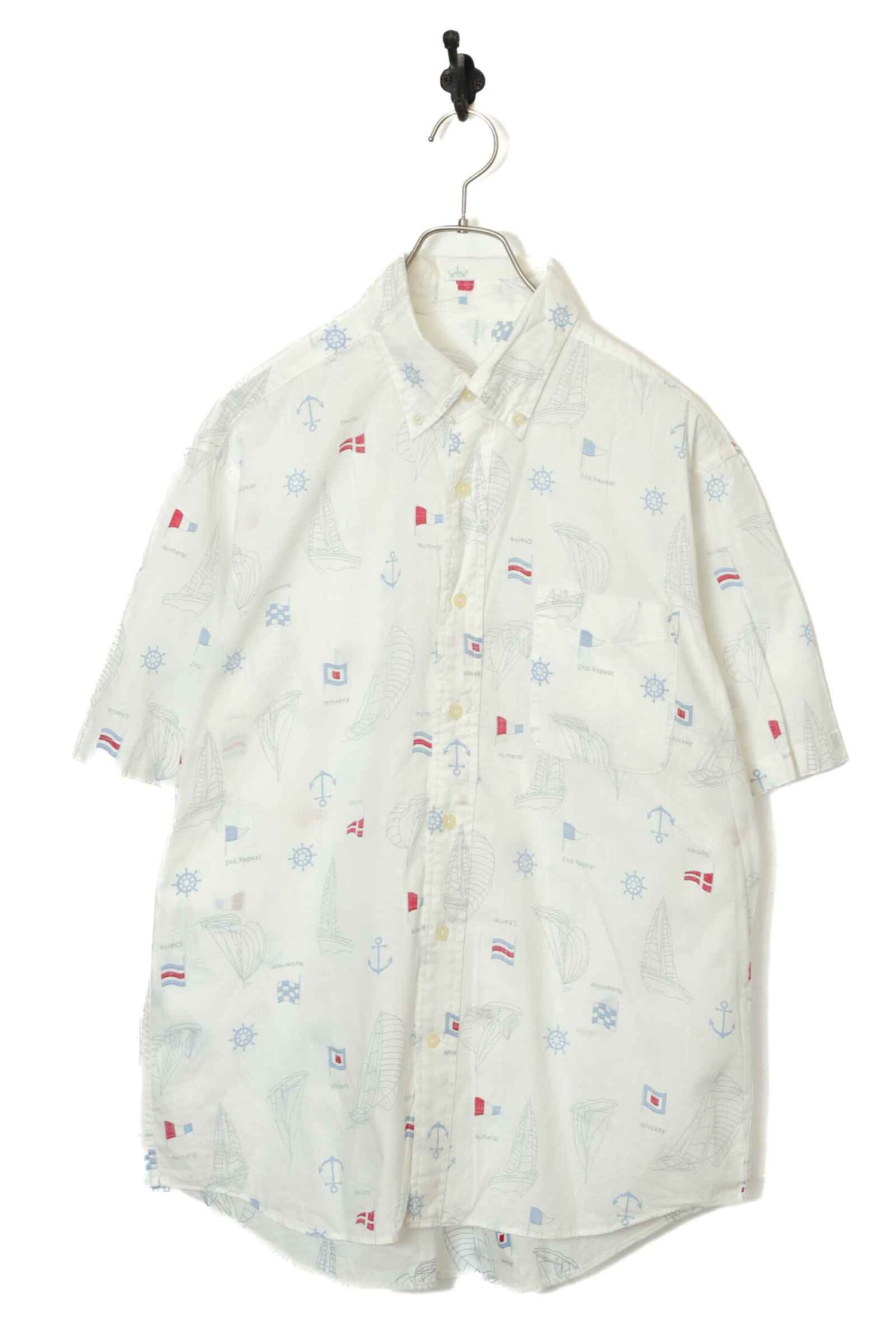 VINTAGE PRINTED SHIRT/L