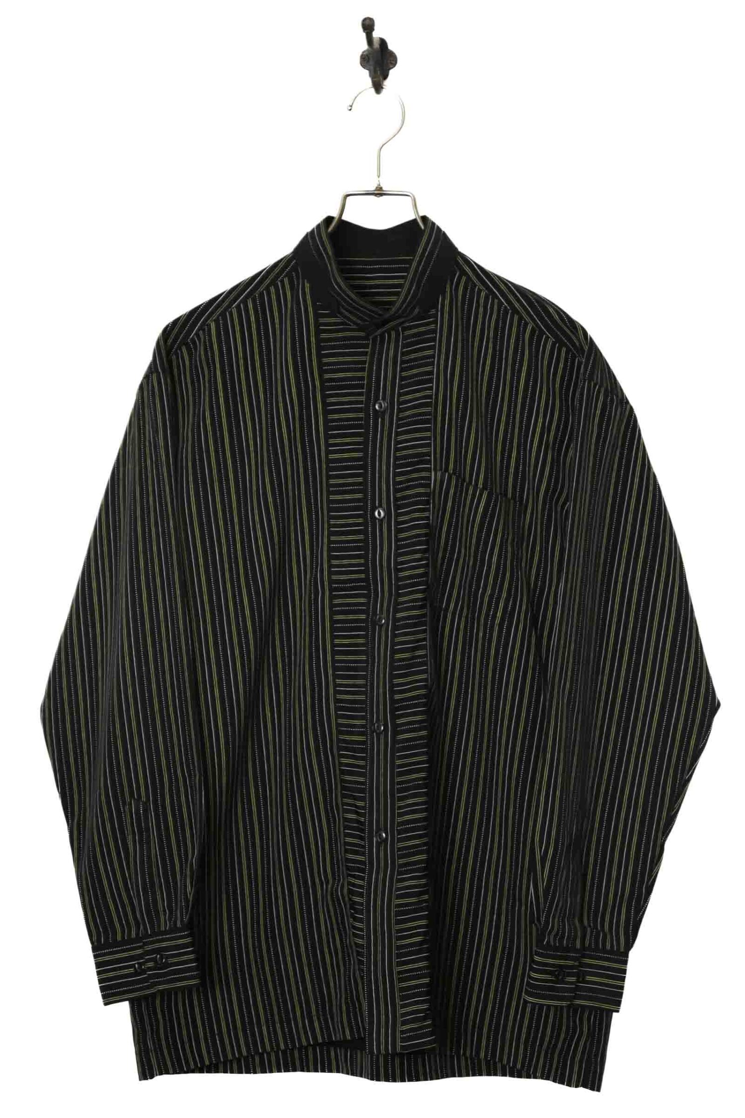 VINTAGE STAND COLLAR SHIRT/L