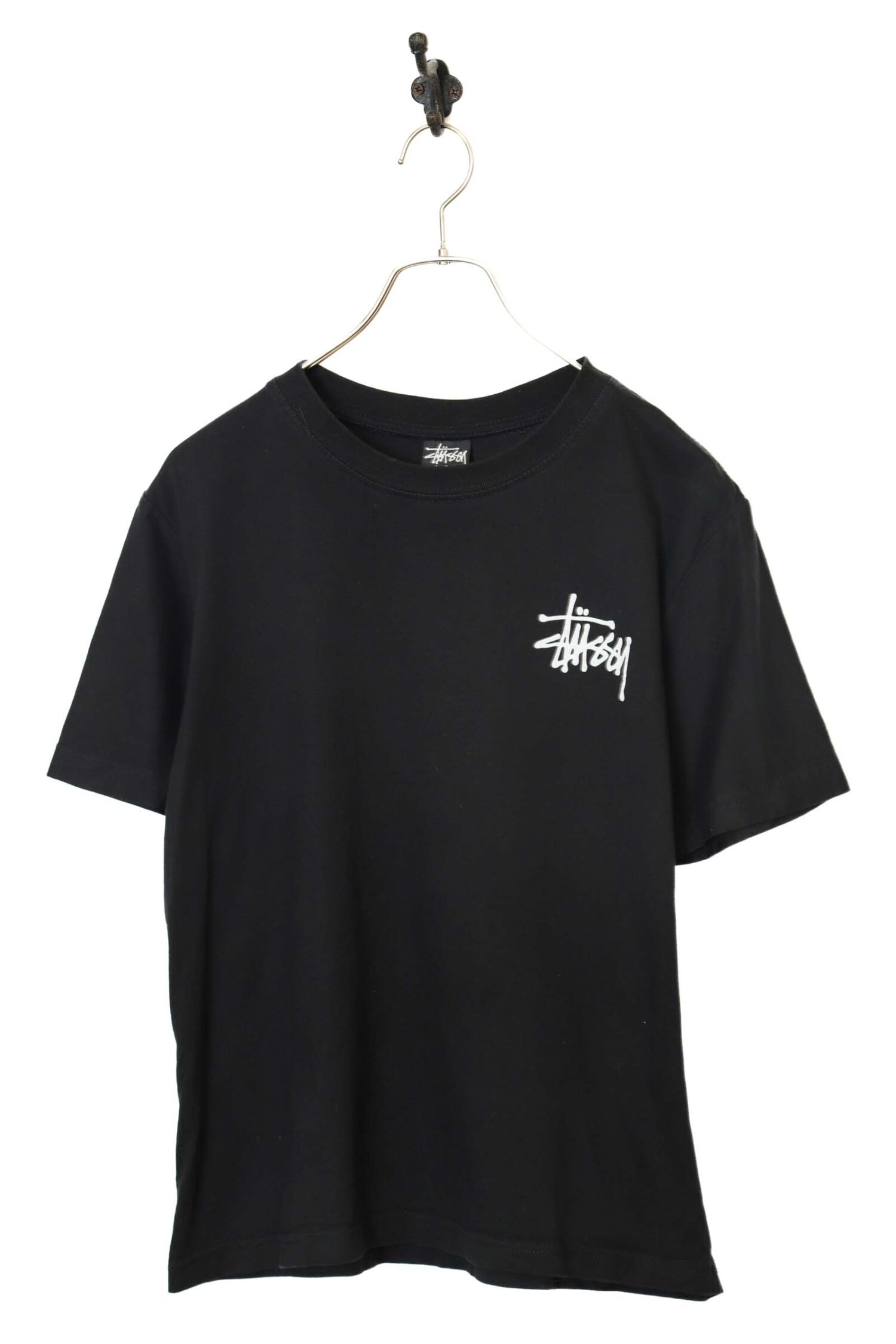 USED STUSSY PRINTED T-SHIRT/Ｌ
