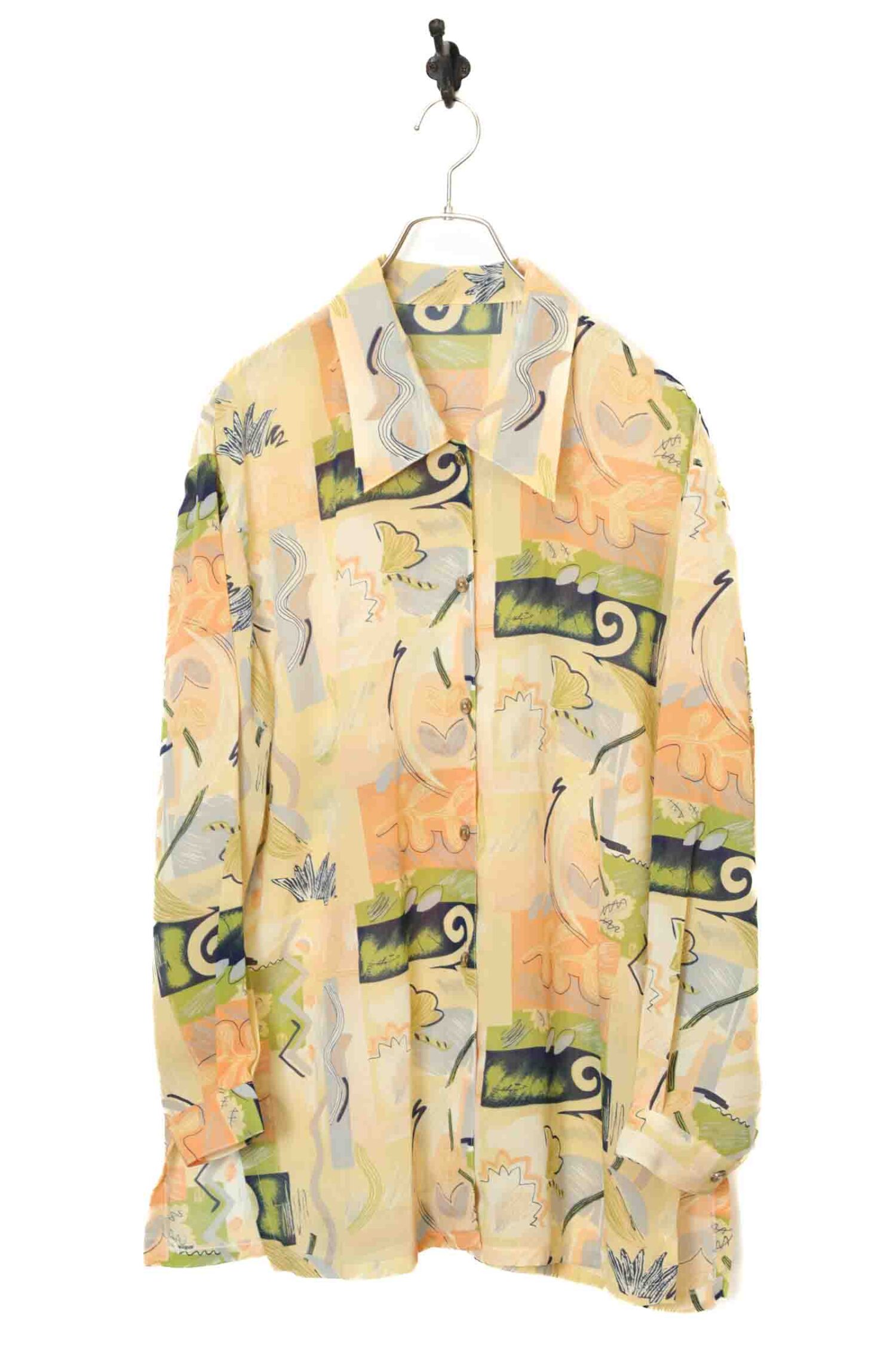 VINTAGE PRINTED SHIRT/L