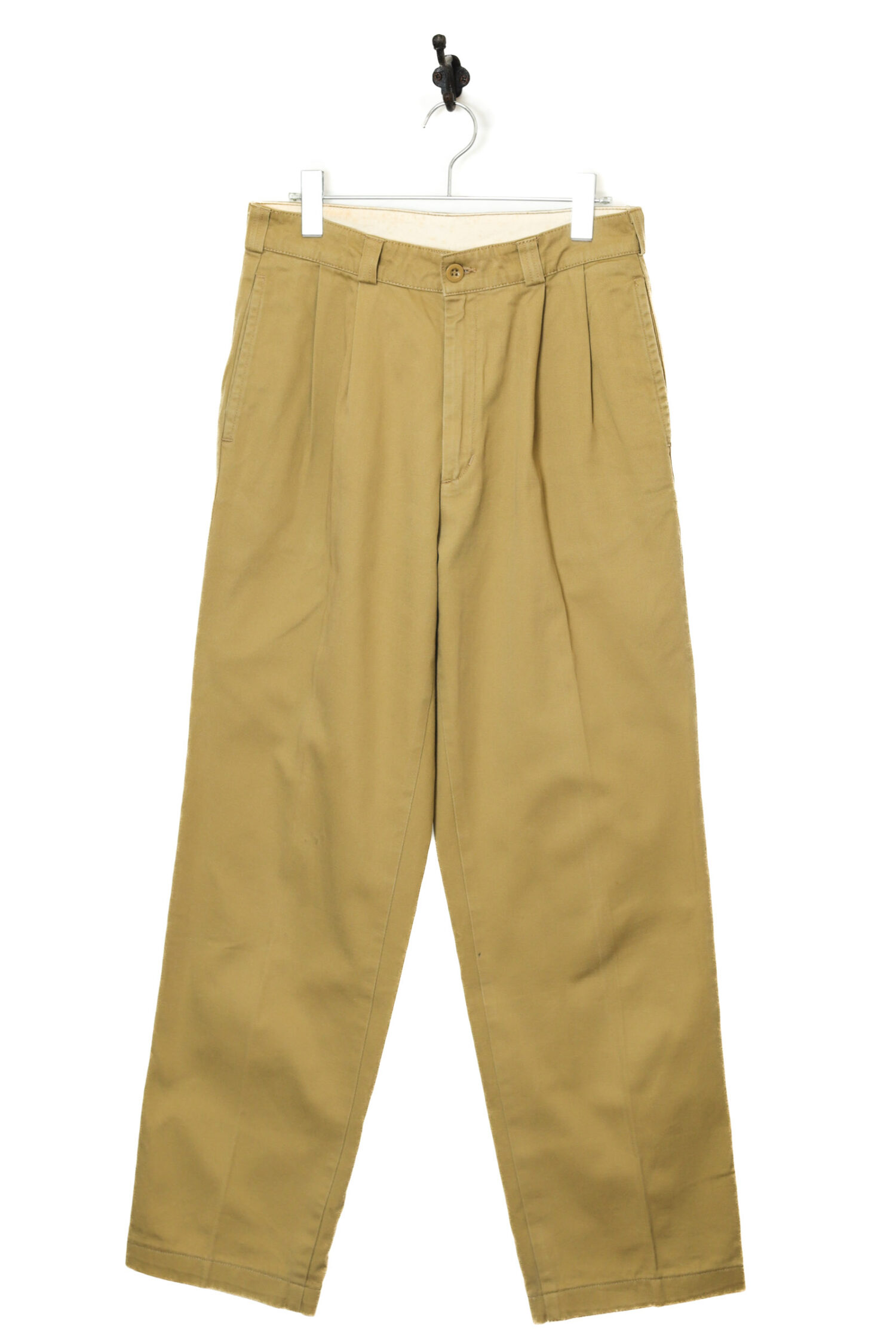 VINTAGE COTTON PLEATED PANTS/W74