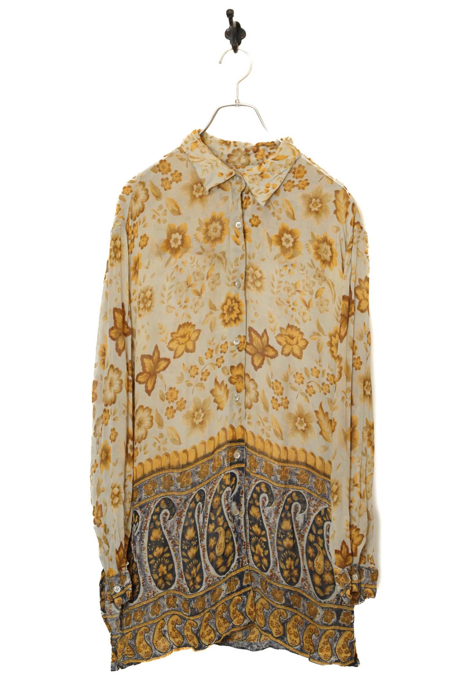 VINTAGE PRINTED SHIRT/L
