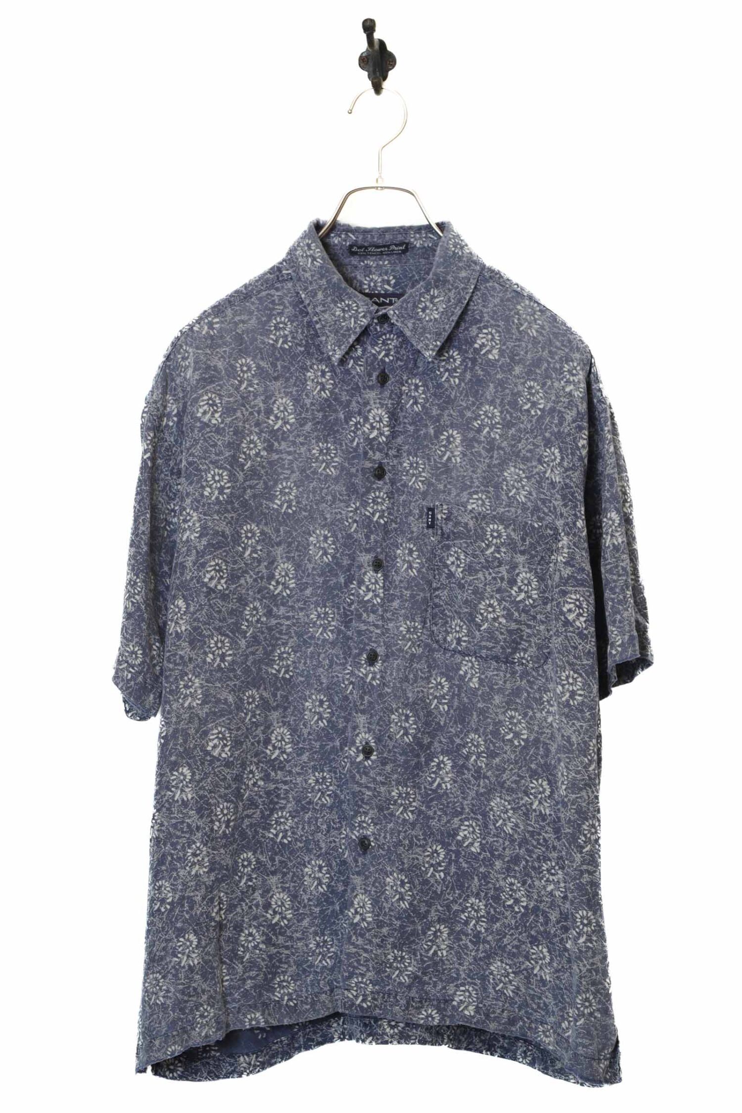 USED GANT PRINTED SHIRT/L