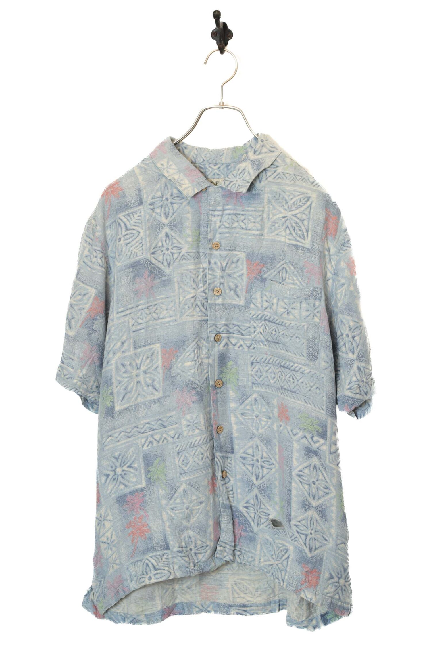 USED BATIK BAY PRINTED SHIRT/L