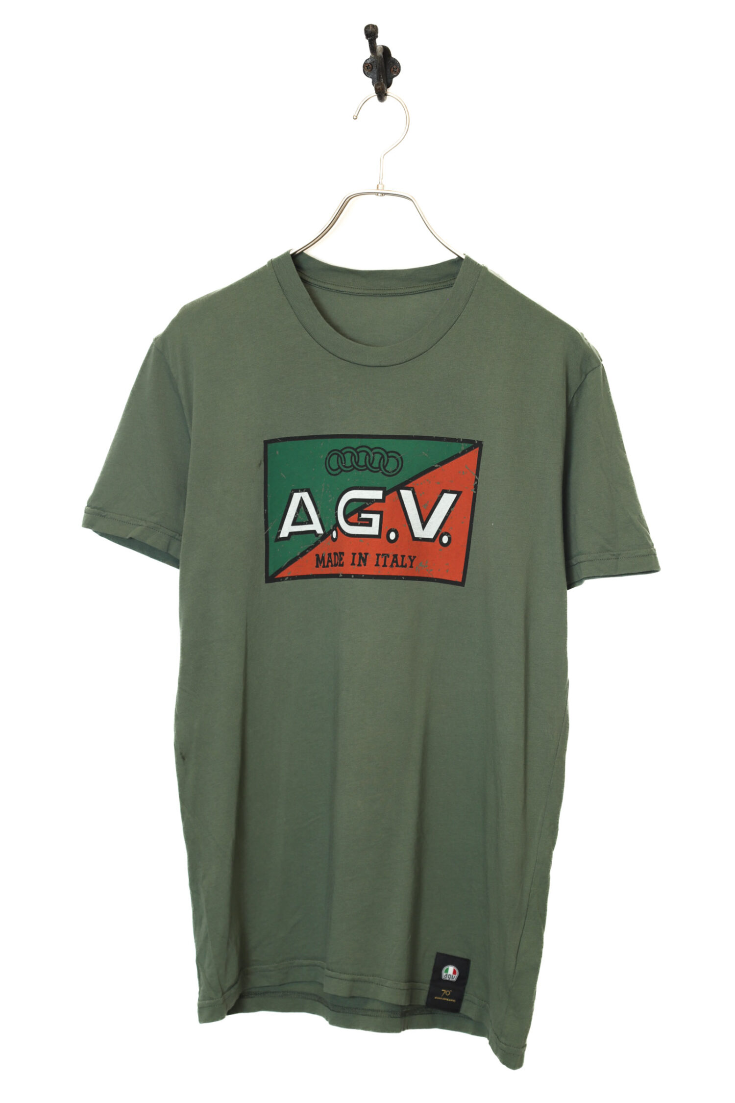 USED PRINTED T-SHIRT/MADE IN ITALY/M