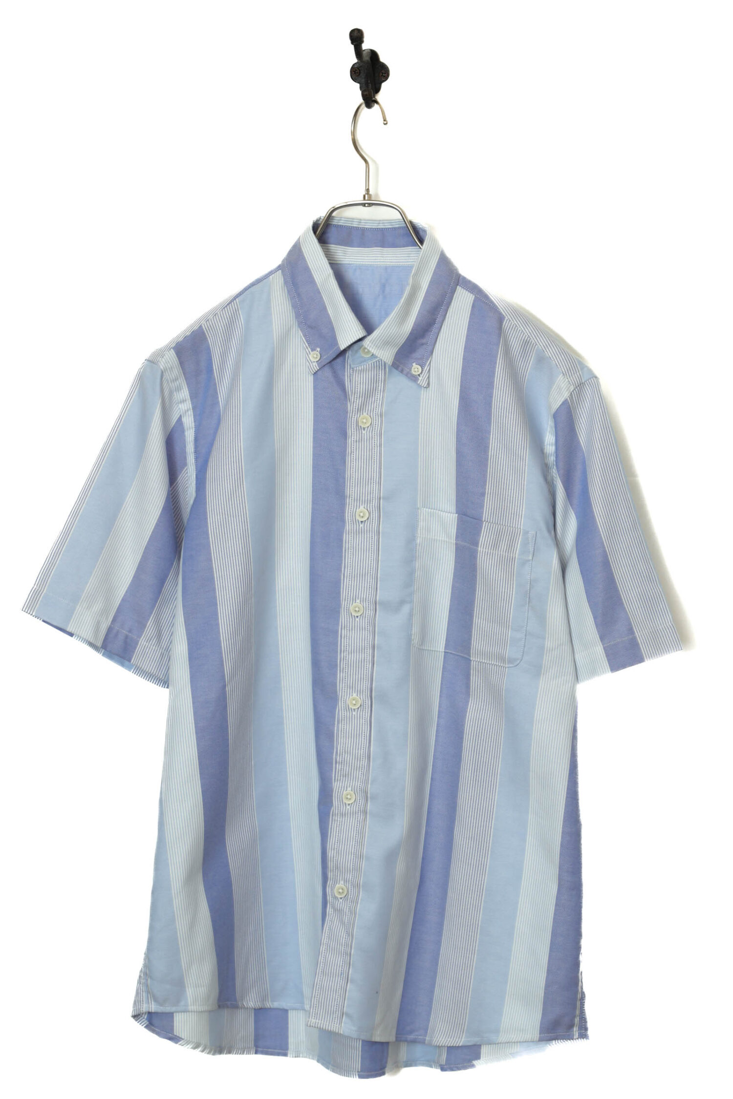 USED STRIPE PATTERN SHIRT/M