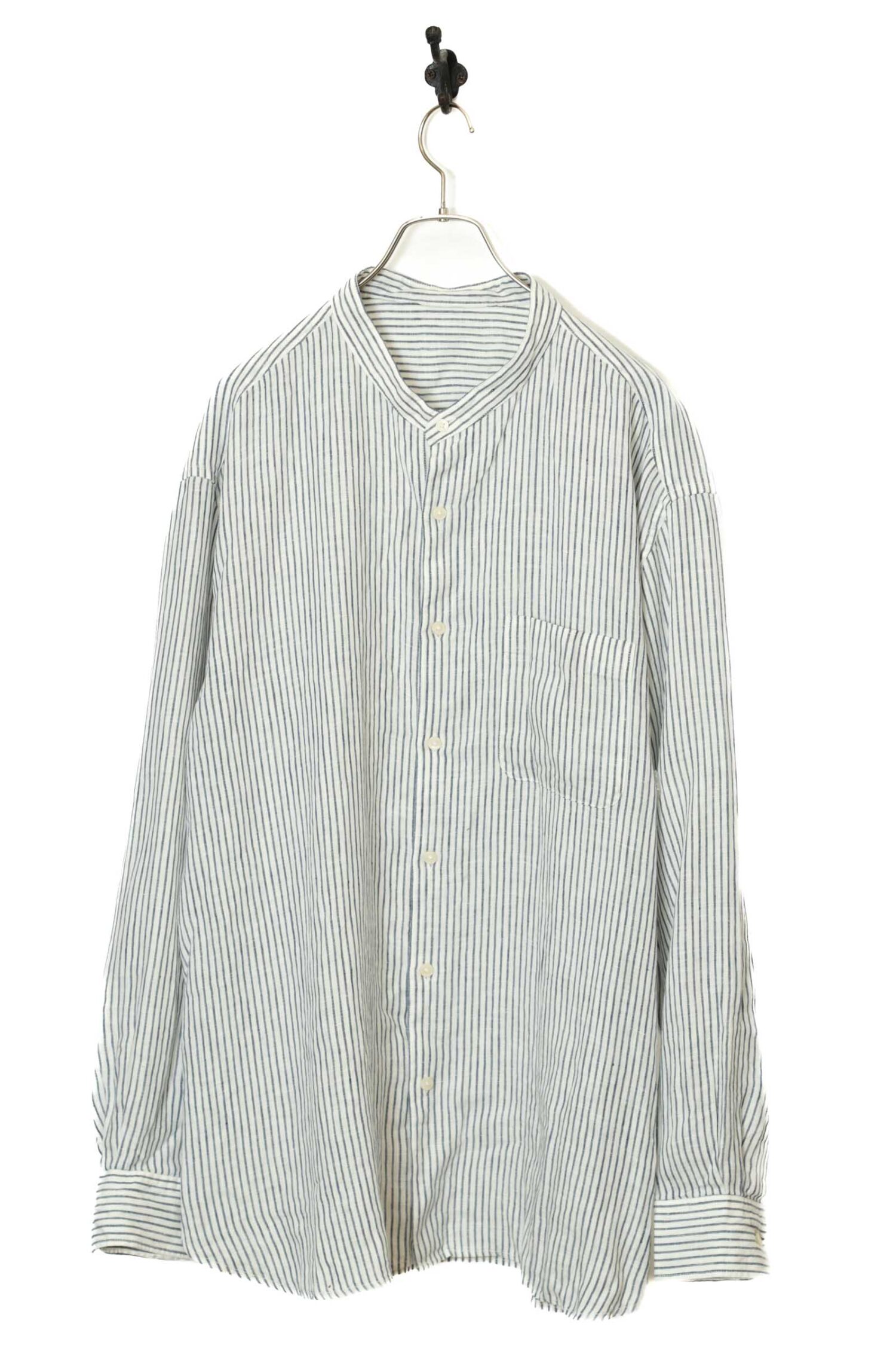 VINTAGE STRIPE PATTERN SHIRT/XL