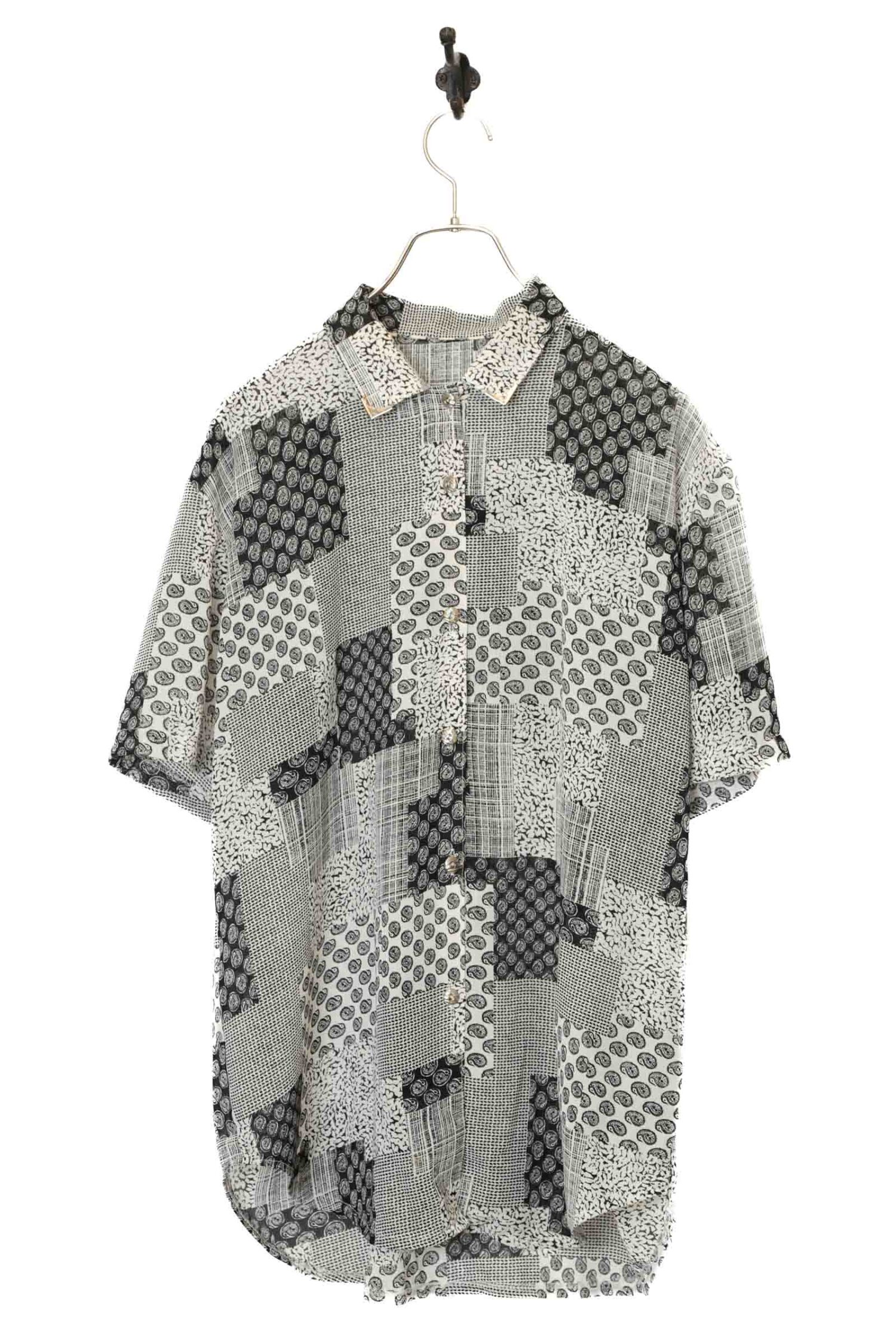 VINTAGE PRINTED SHIRT/L