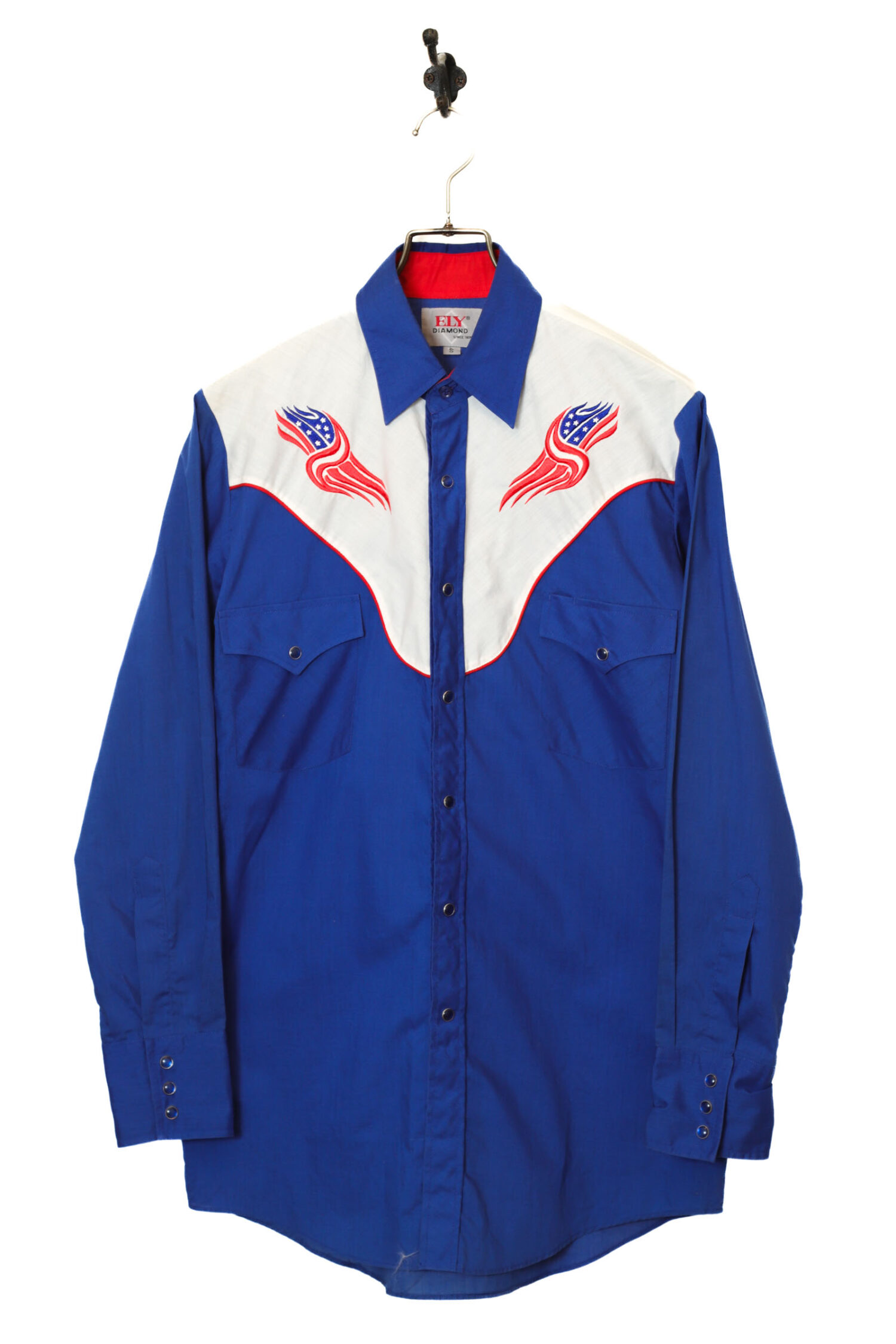 VINTAGE WESTERN SHIRT/ELY DIAMOND/M
