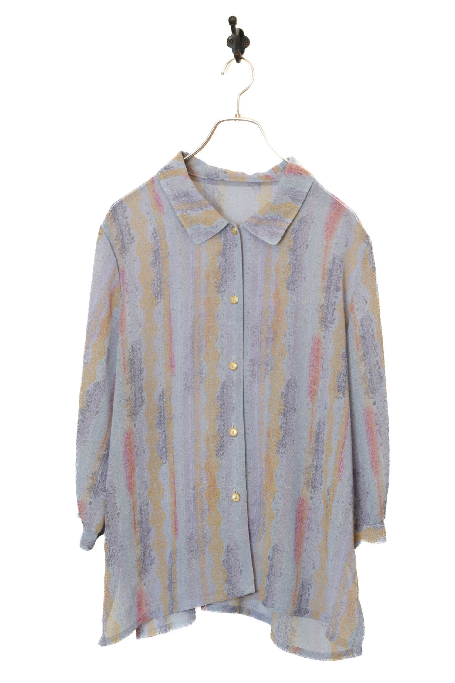 VINTAGE PRINTED SHIRT/L