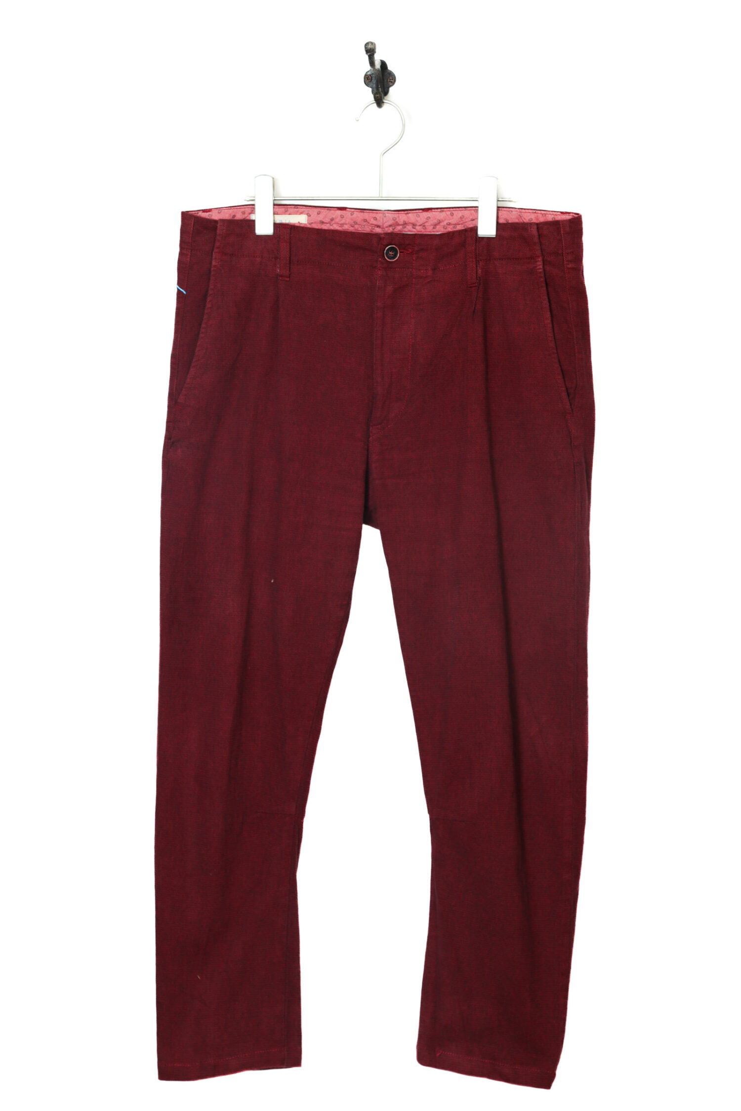 USED COTTON PANTS/MADE IN ITALY/W88