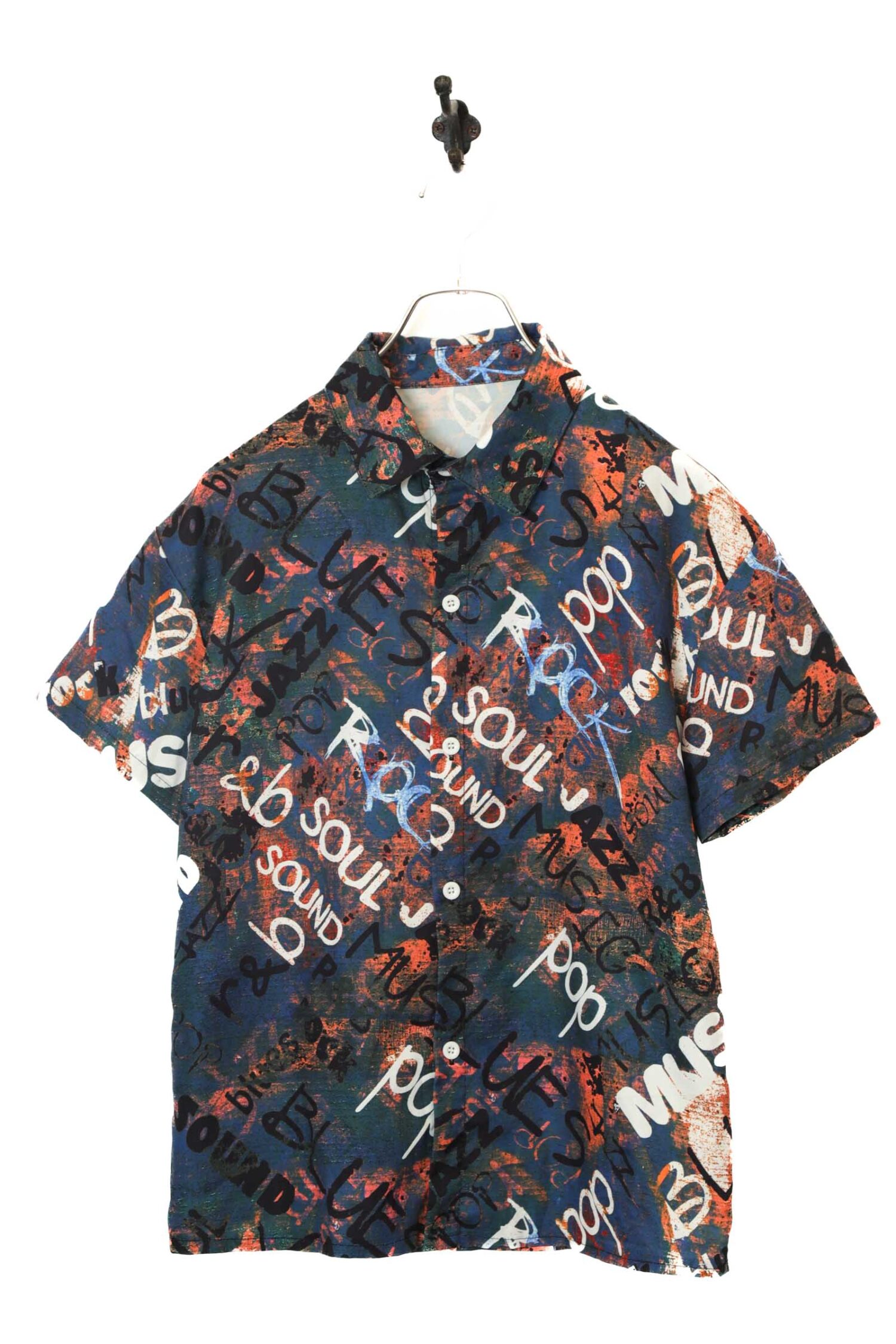 VINTAGE PRINTED SHIRT/M