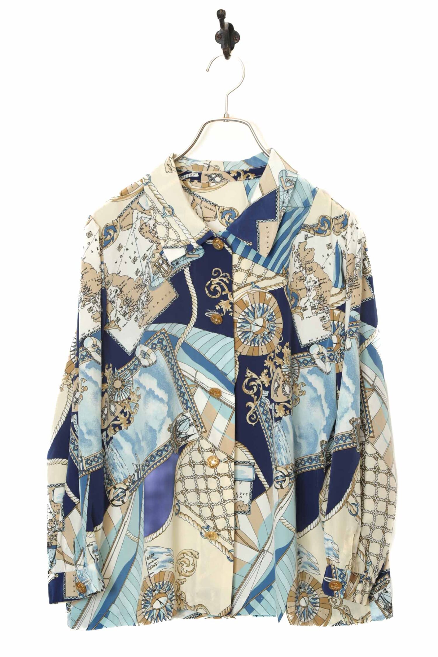 VINTAGE PRINTED SHIRT/M